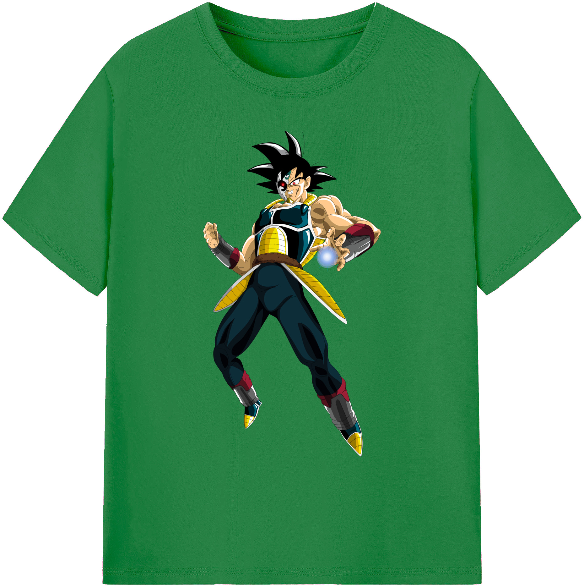 （画像用） ドラゴンボール バーダック DRAGON BALL Burdock 綿100％ メンズ半袖Tシャツ｜肌触りやわらか＆通気性