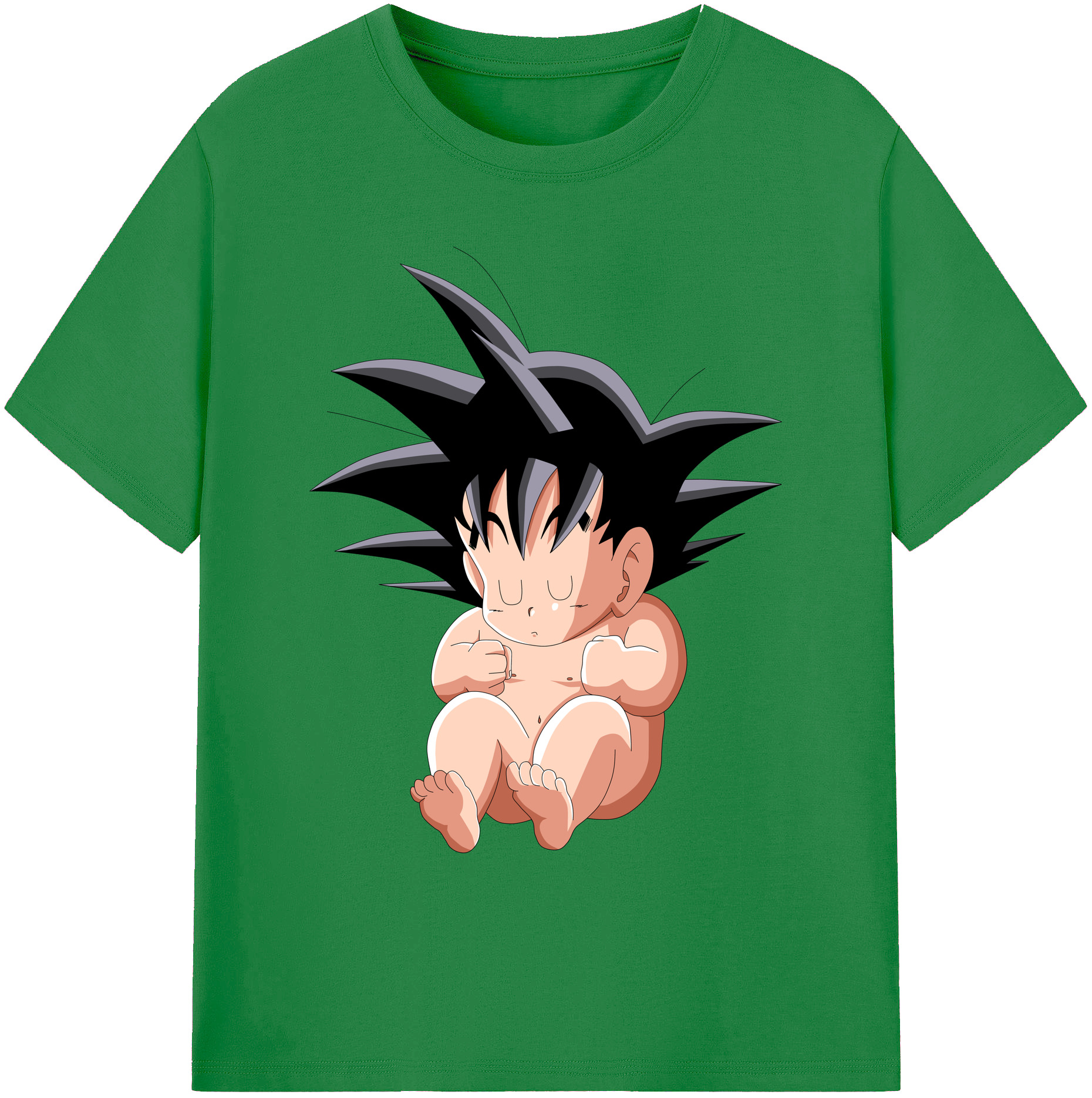 （画像用） ドラゴンボール 孫悟空（そん ごくう）Son Goku カカロット DRAGON BALL Kakarotto 綿100％ メンズ半袖Tシャツ｜肌触りやわらか＆通気性