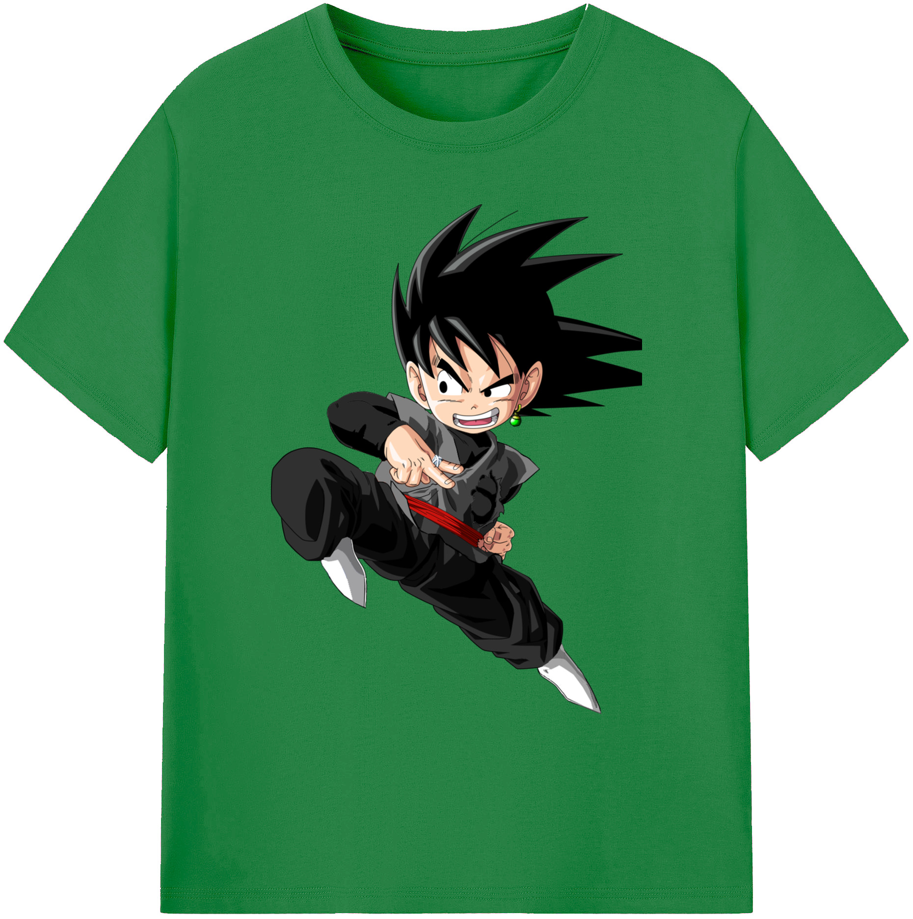 （画像用） ドラゴンボール 孫悟空（そん ごくう）Son Goku カカロット DRAGON BALL Kakarotto 綿100％ メンズ半袖Tシャツ｜肌触りやわらか＆通気性