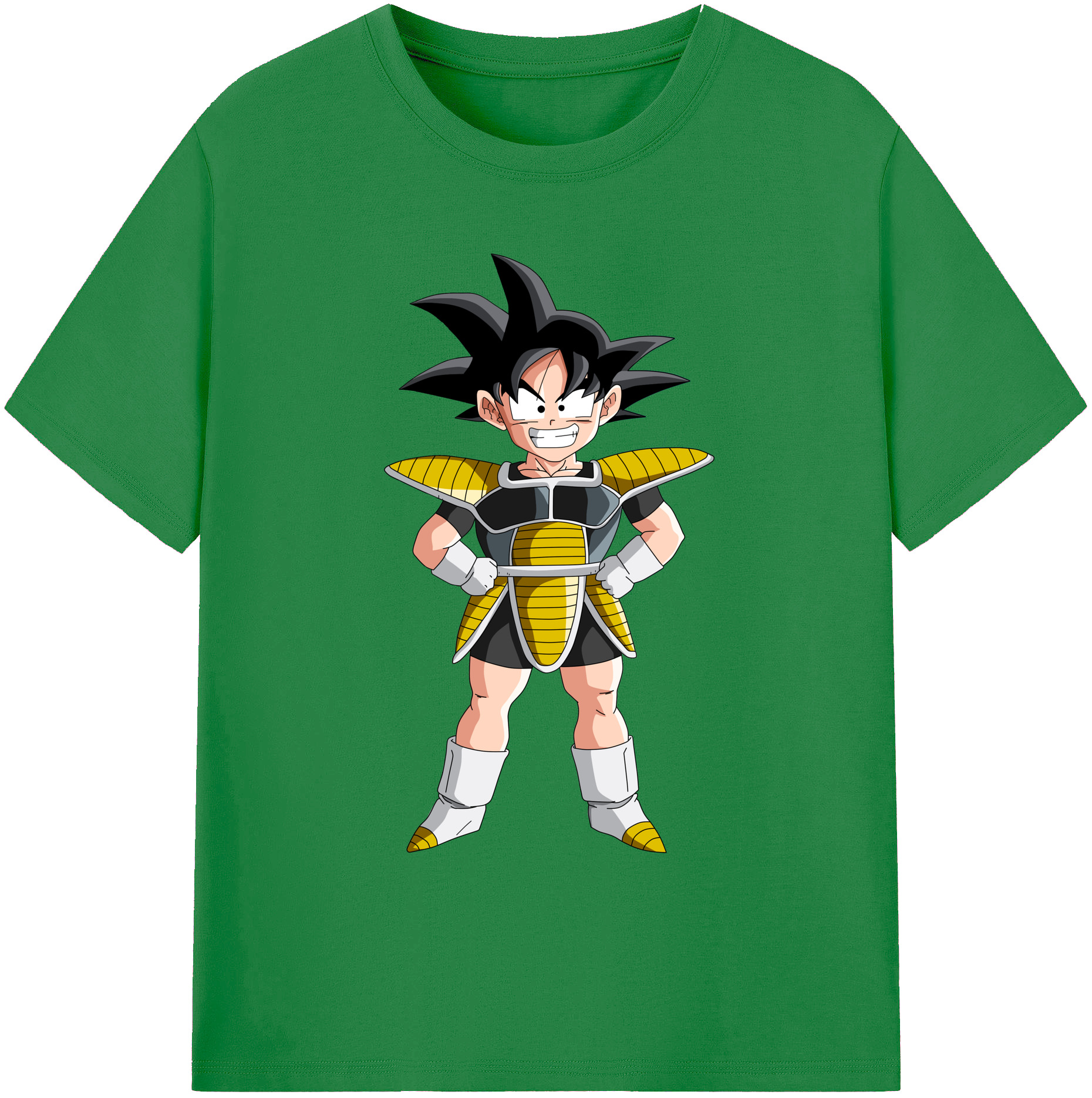 （画像用） ドラゴンボール 孫悟空（そん ごくう）Son Goku カカロット DRAGON BALL Kakarotto 綿100％ メンズ半袖Tシャツ｜肌触りやわらか＆通気性
