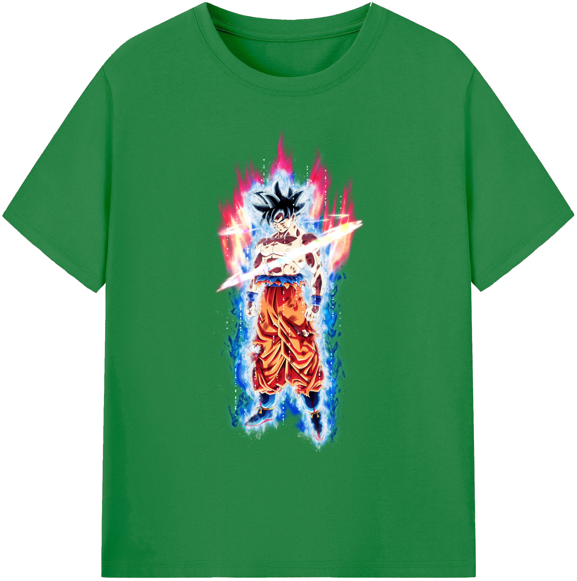 （画像用） ドラゴンボール 孫悟空（そん ごくう）Son Goku カカロット DRAGON BALL Kakarotto 綿100％ メンズ半袖Tシャツ｜肌触りやわらか＆通気性
