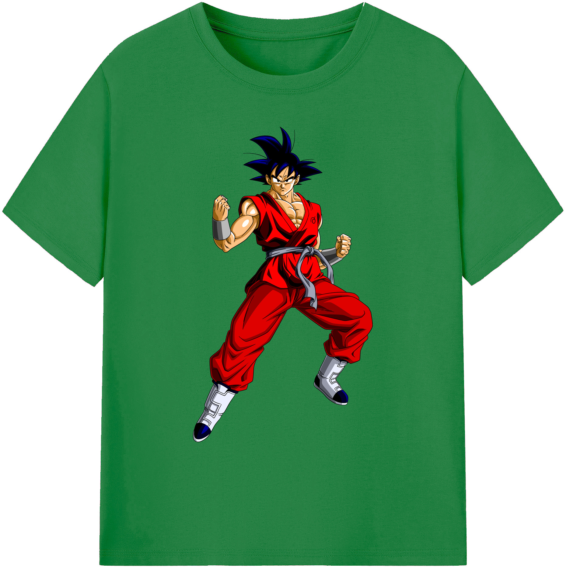 （画像用） ドラゴンボール 孫悟空（そん ごくう）Son Goku カカロット DRAGON BALL Kakarotto 綿100％ メンズ半袖Tシャツ｜肌触りやわらか＆通気性