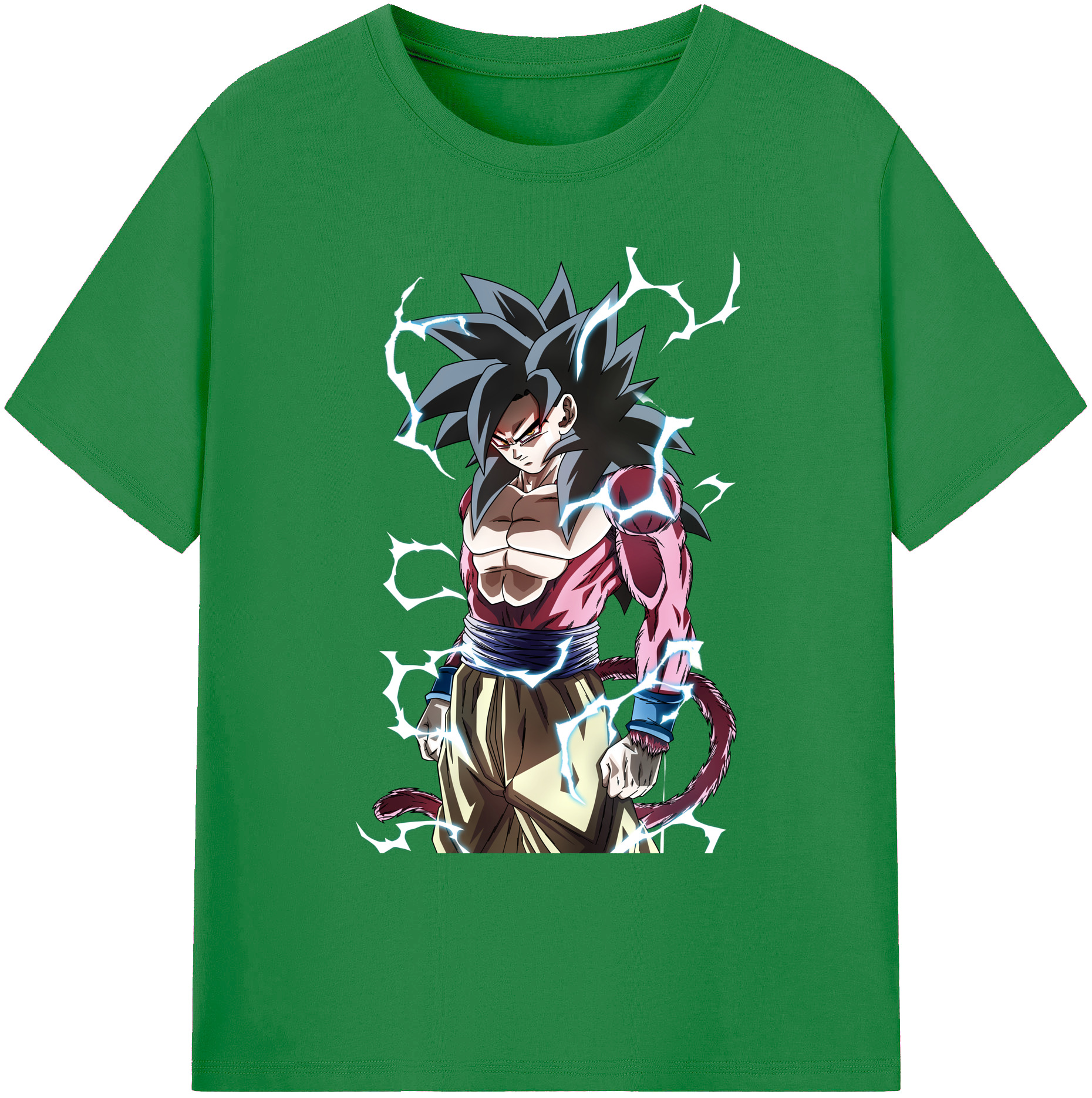（画像用） ドラゴンボール 孫悟空（そん ごくう）Son Goku カカロット DRAGON BALL Kakarotto 綿100％ メンズ半袖Tシャツ｜肌触りやわらか＆通気性