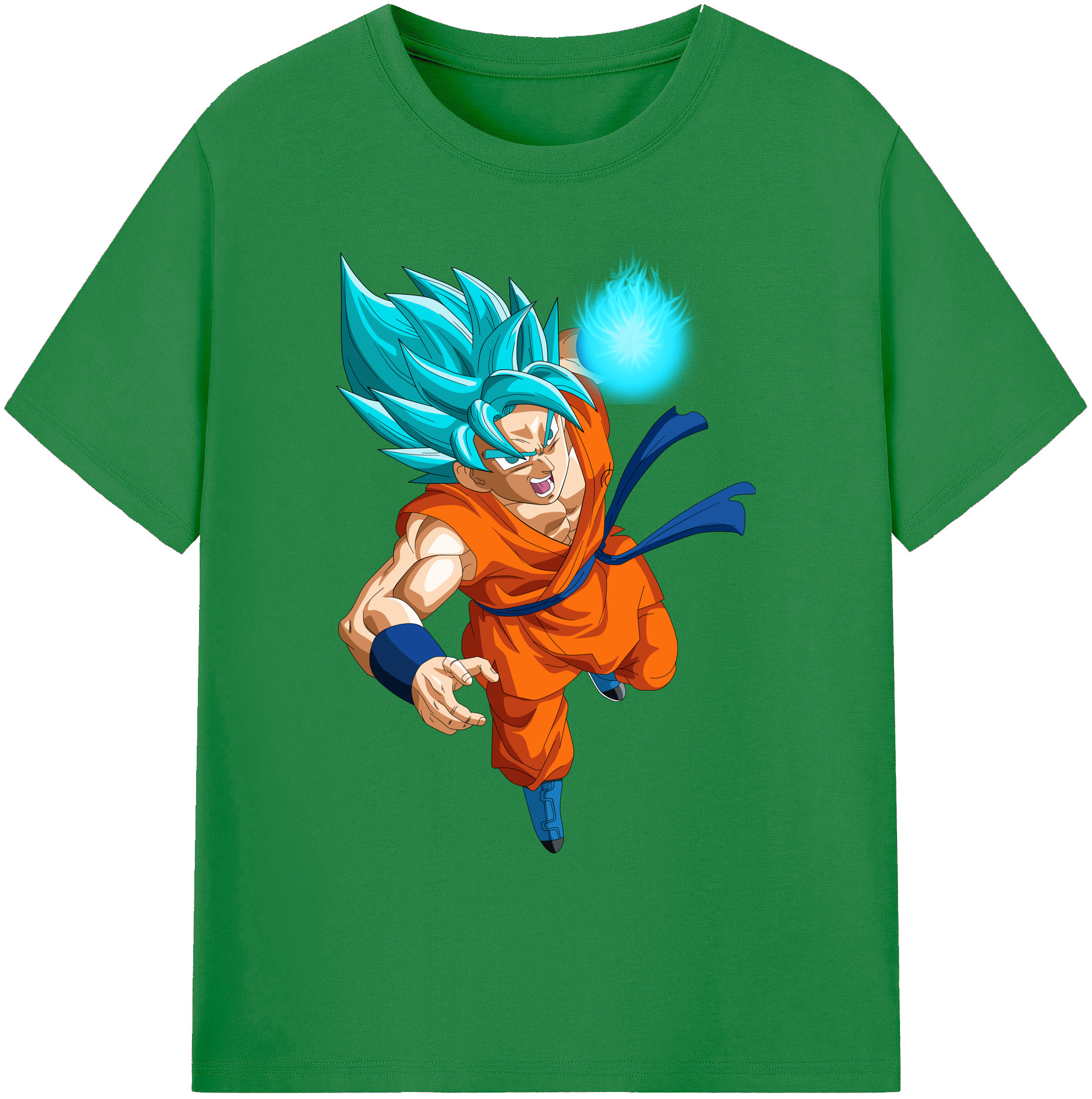（画像用） ドラゴンボール 孫悟空（そん ごくう）Son Goku カカロット DRAGON BALL Kakarotto 綿100％ メンズ半袖Tシャツ｜肌触りやわらか＆通気性