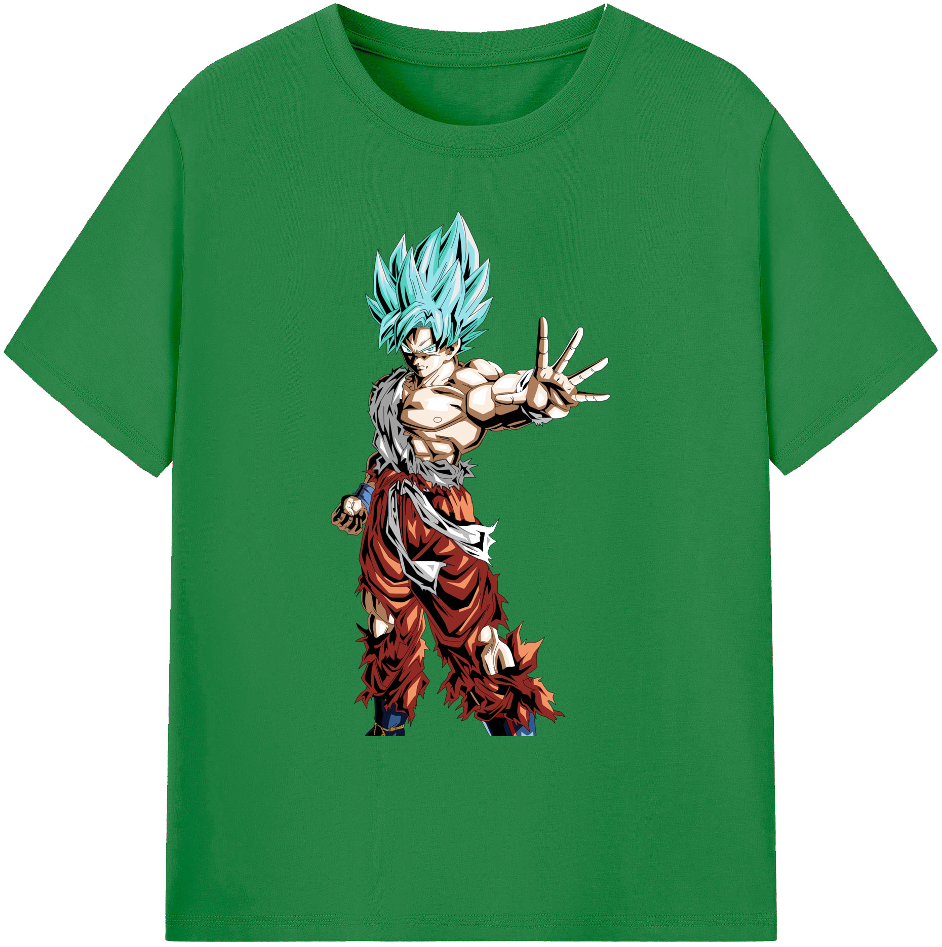 （画像用） ドラゴンボール 孫悟空（そん ごくう）Son Goku カカロット DRAGON BALL Kakarotto 綿100％ メンズ半袖Tシャツ｜肌触りやわらか＆通気性