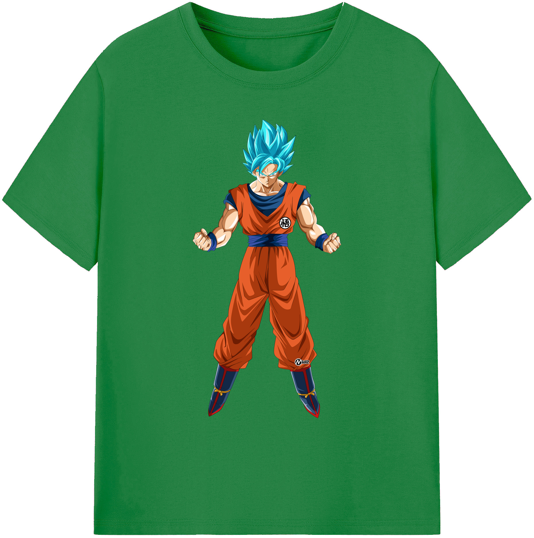 （画像用） ドラゴンボール 孫悟空（そん ごくう）Son Goku カカロット DRAGON BALL Kakarotto 綿100％ メンズ半袖Tシャツ｜肌触りやわらか＆通気性