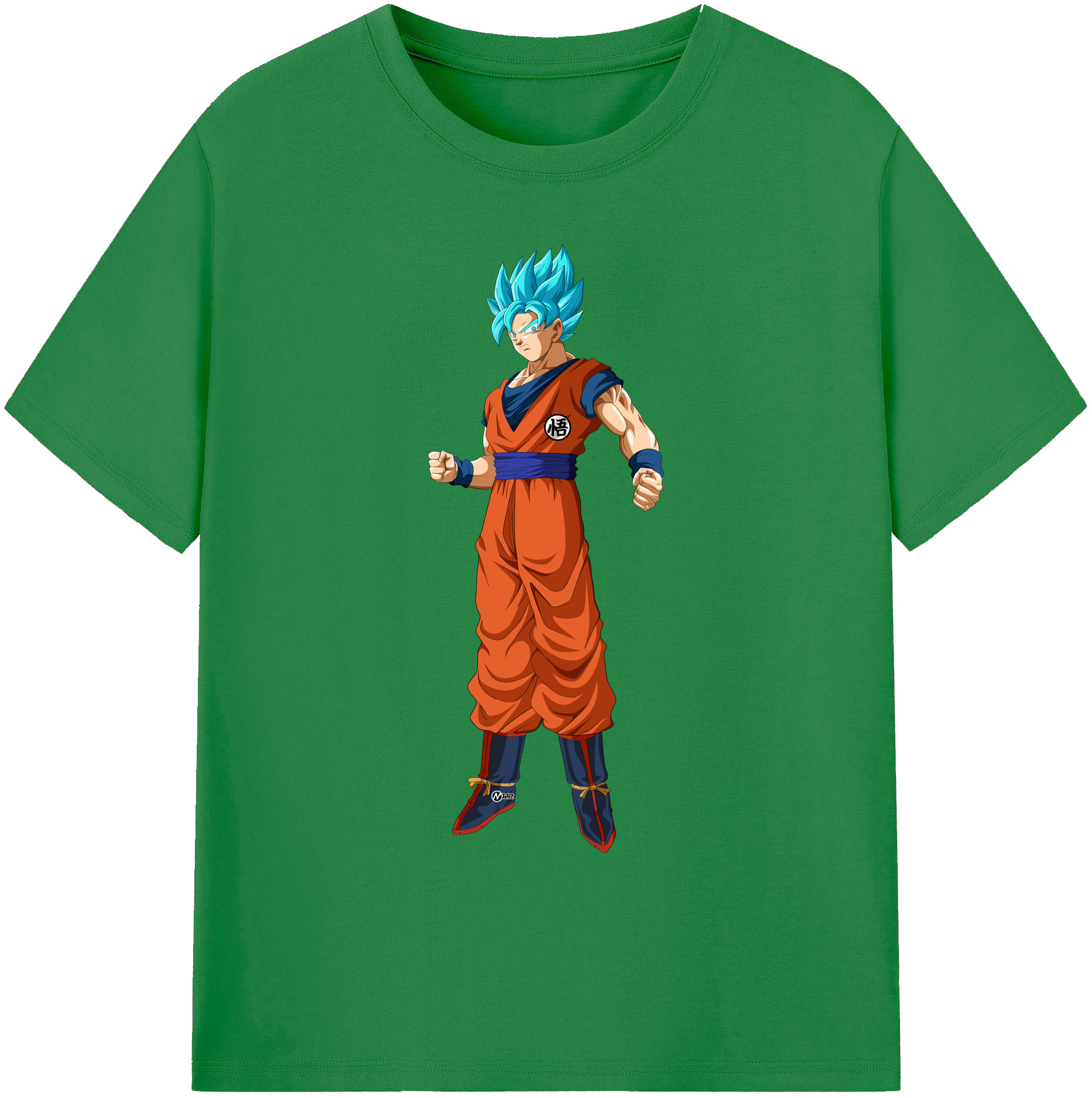 （画像用） ドラゴンボール 孫悟空（そん ごくう）Son Goku カカロット DRAGON BALL Kakarotto 綿100％ メンズ半袖Tシャツ｜肌触りやわらか＆通気性