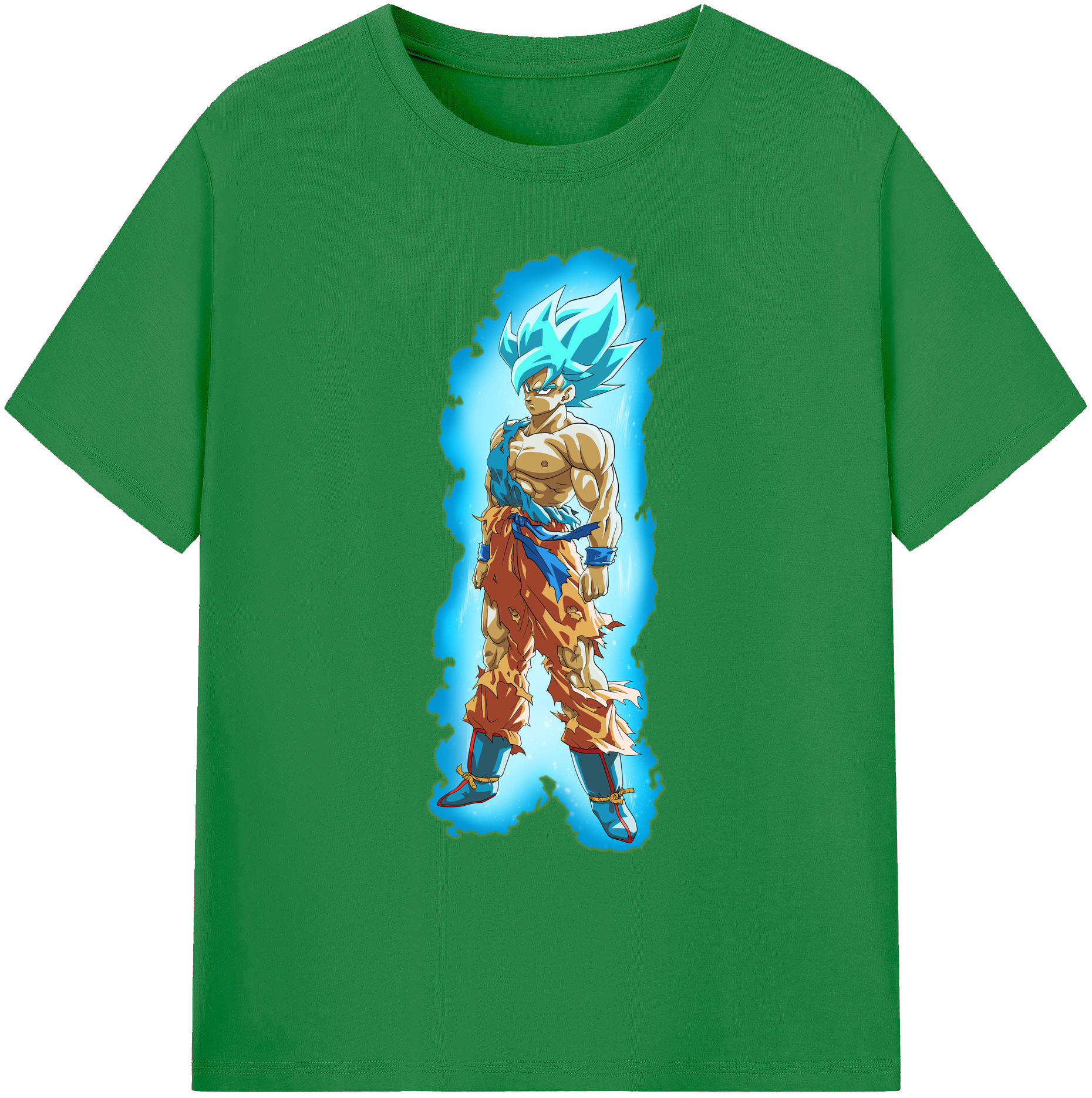 （画像用） ドラゴンボール 孫悟空（そん ごくう）Son Goku カカロット DRAGON BALL Kakarotto 綿100％ メンズ半袖Tシャツ｜肌触りやわらか＆通気性