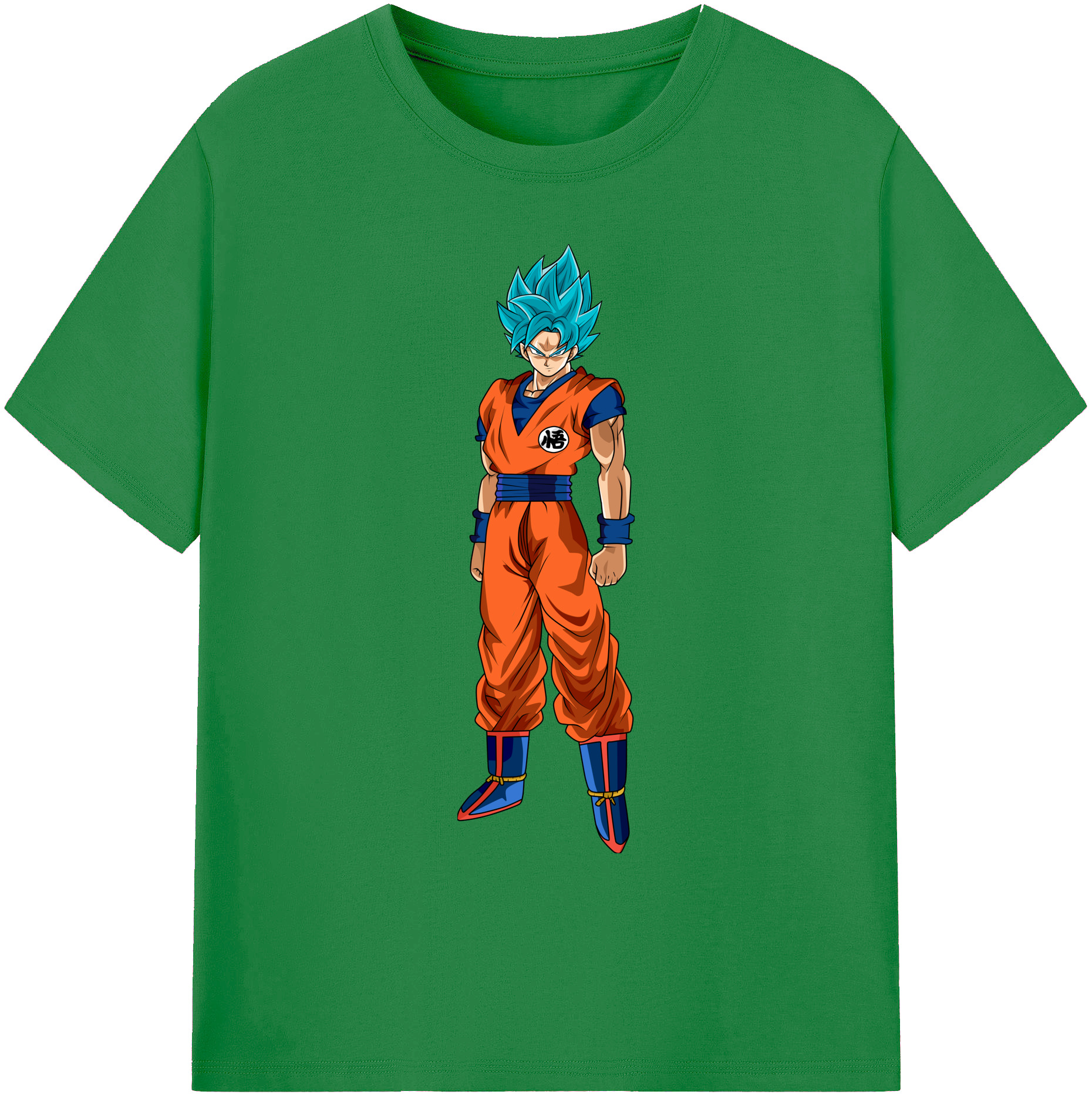 （画像用） ドラゴンボール 孫悟空（そん ごくう）Son Goku カカロット DRAGON BALL Kakarotto 綿100％ メンズ半袖Tシャツ｜肌触りやわらか＆通気性
