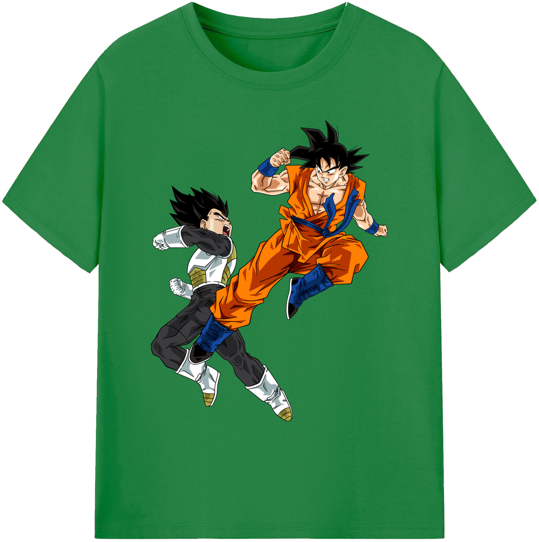 （画像用） ドラゴンボール 孫悟空（そん ごくう）Son Goku カカロット DRAGON BALL Kakarotto 綿100％ メンズ半袖Tシャツ｜肌触りやわらか＆通気性