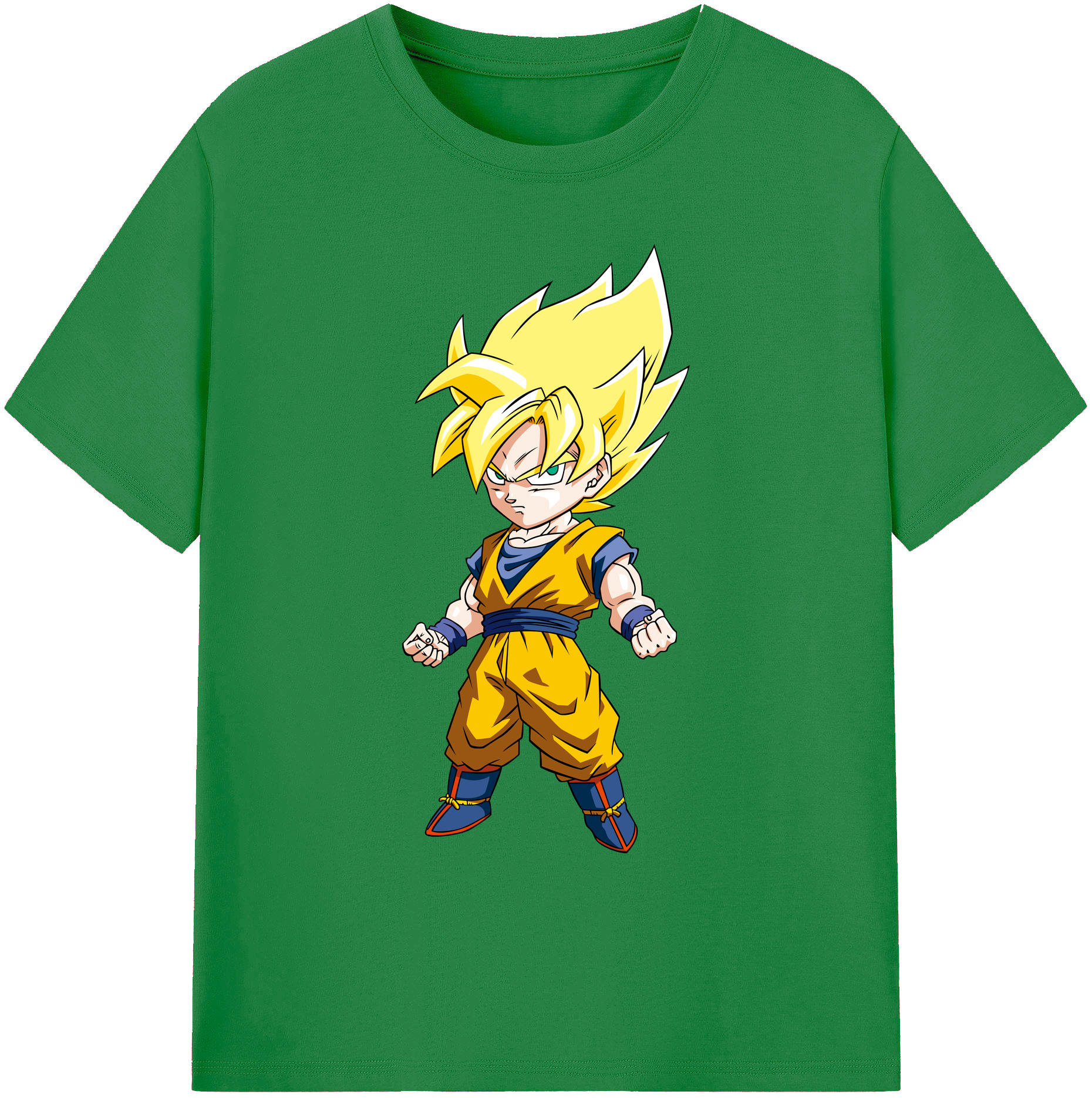 （画像用） ドラゴンボール 孫悟空（そん ごくう）Son Goku カカロット DRAGON BALL Kakarotto 綿100％ メンズ半袖Tシャツ｜肌触りやわらか＆通気性