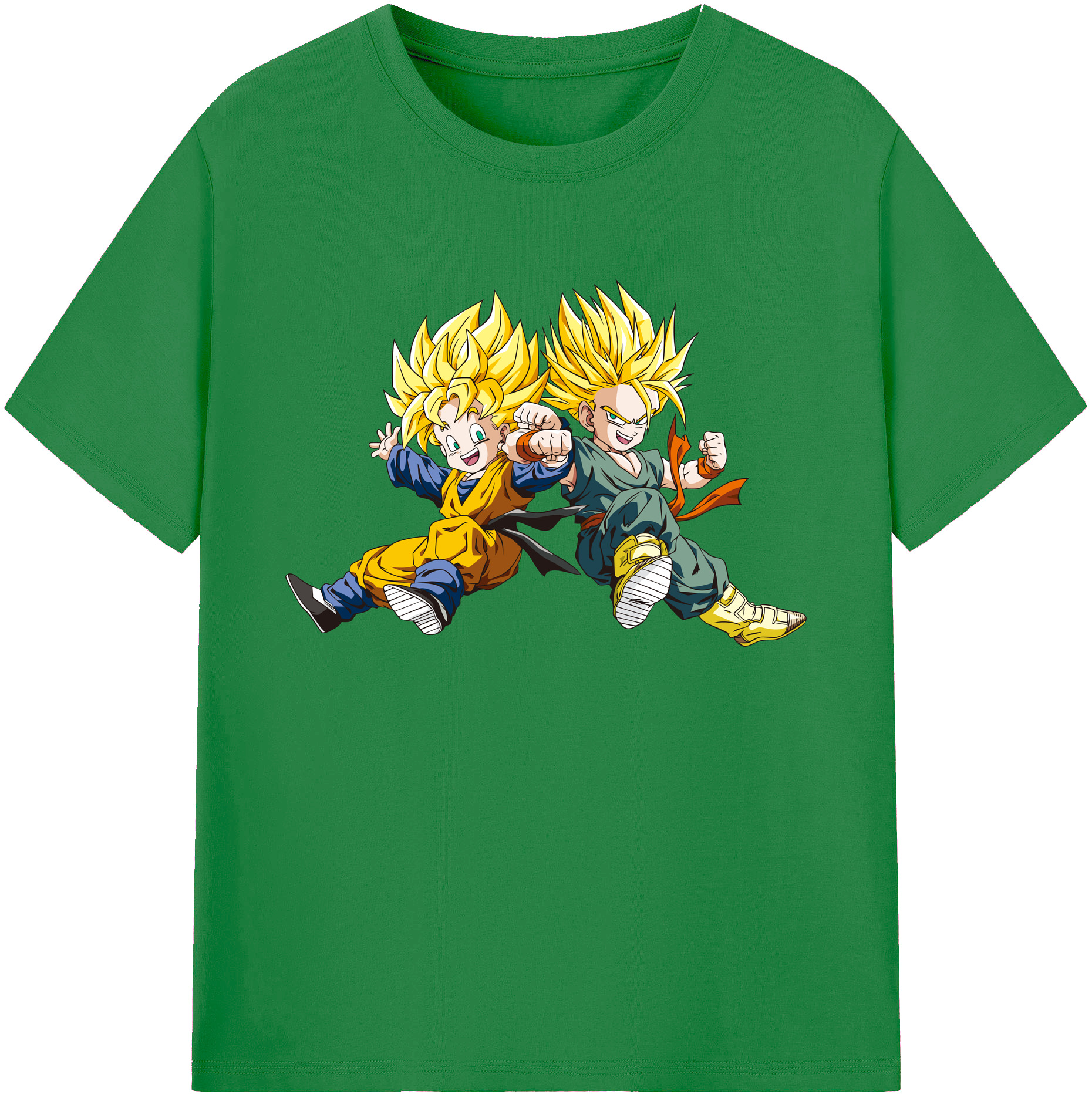 （画像用） ドラゴンボール 孫悟空（そん ごくう）Son Goku カカロット DRAGON BALL Kakarotto 綿100％ メンズ半袖Tシャツ｜肌触りやわらか＆通気性