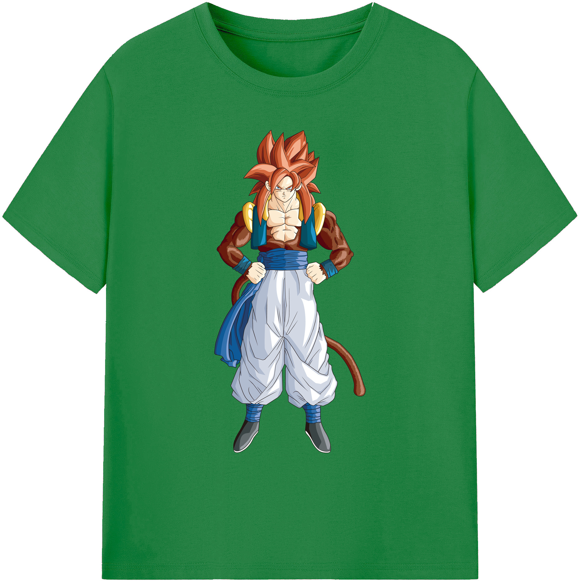 （画像用） ドラゴンボール 孫悟空（そん ごくう）Son Goku カカロット DRAGON BALL Kakarotto 綿100％ メンズ半袖Tシャツ｜肌触りやわらか＆通気性