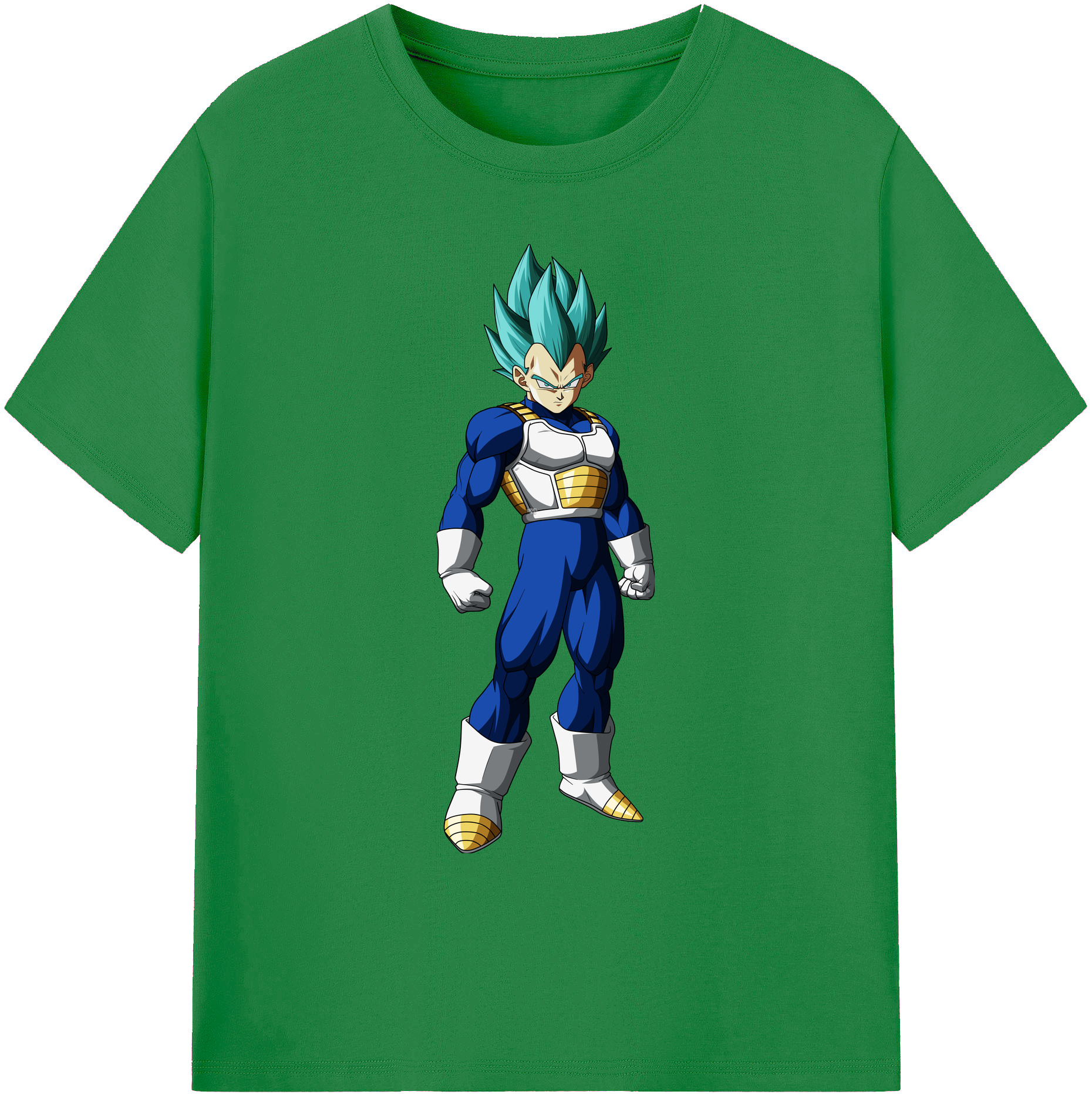 （画像用） ドラゴンボール ベジータ四世（Bejīta Yonsei）DRAGON BALL Vegeta IV 綿100％ メンズ半袖Tシャツ｜肌触りやわらか＆通気性