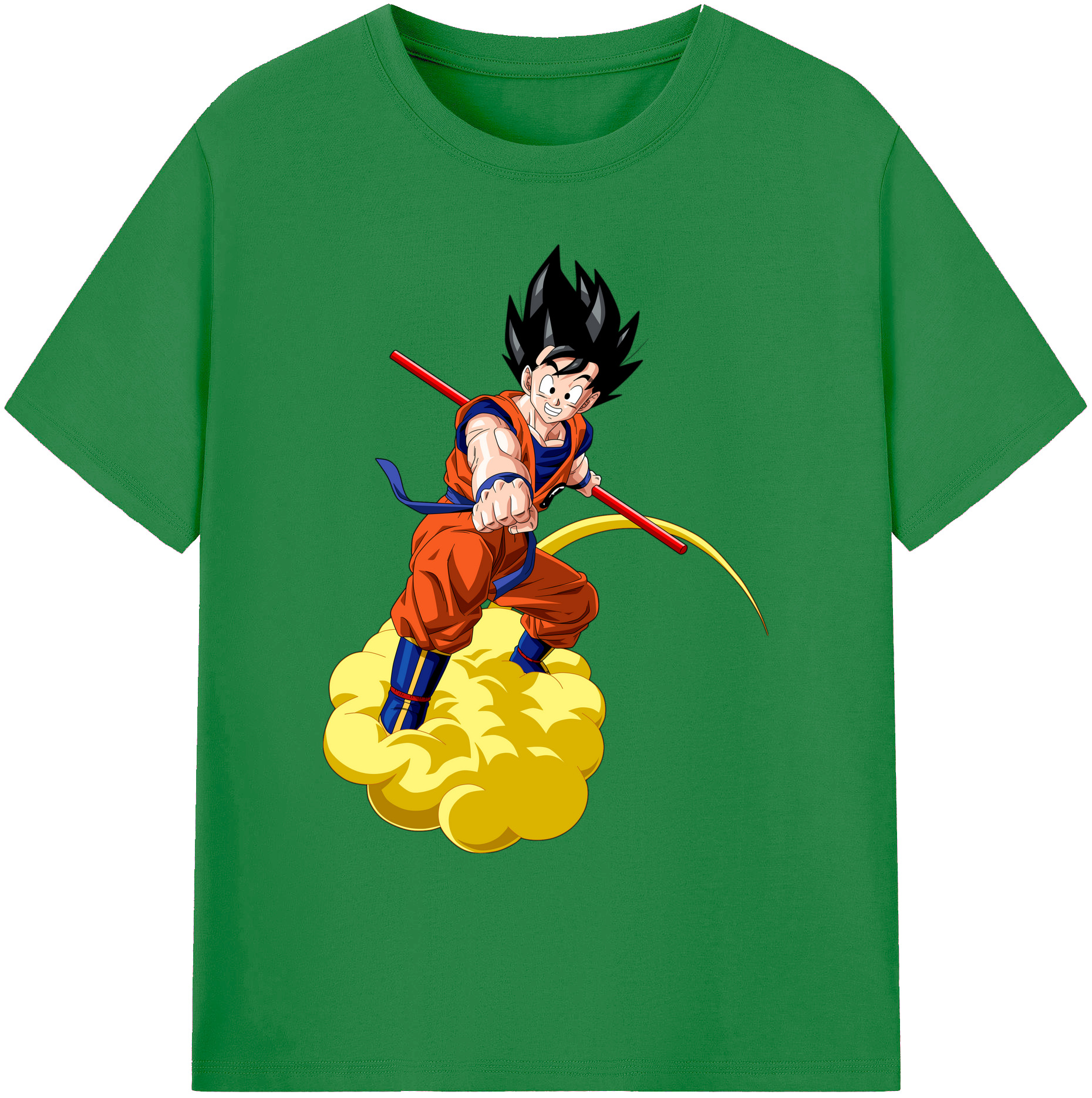 （画像用） ドラゴンボール 孫 悟飯（そんごはん）DRAGON BALL Son Gohan 綿100％ メンズ半袖Tシャツ｜肌触りやわらか＆通気性