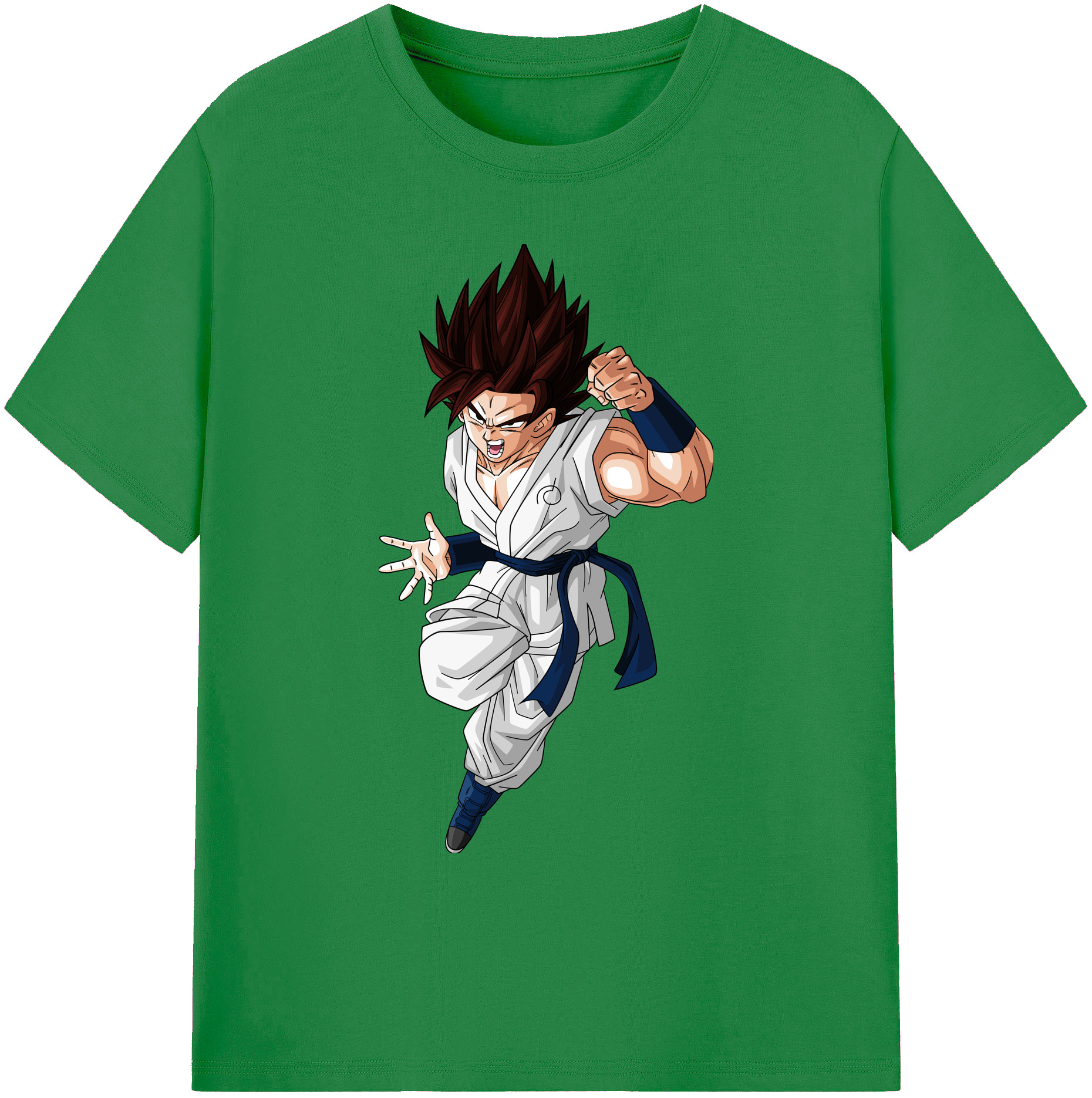（画像用） ドラゴンボール 孫 悟飯（そんごはん）DRAGON BALL Son Gohan 綿100％ メンズ半袖Tシャツ｜肌触りやわらか＆通気性