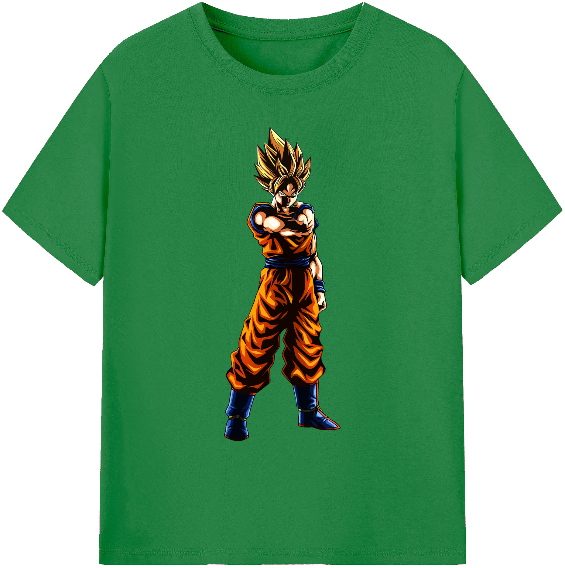 （画像用） ドラゴンボール 孫 悟飯（そんごはん）DRAGON BALL Son Gohan 綿100％ メンズ半袖Tシャツ｜肌触りやわらか＆通気性