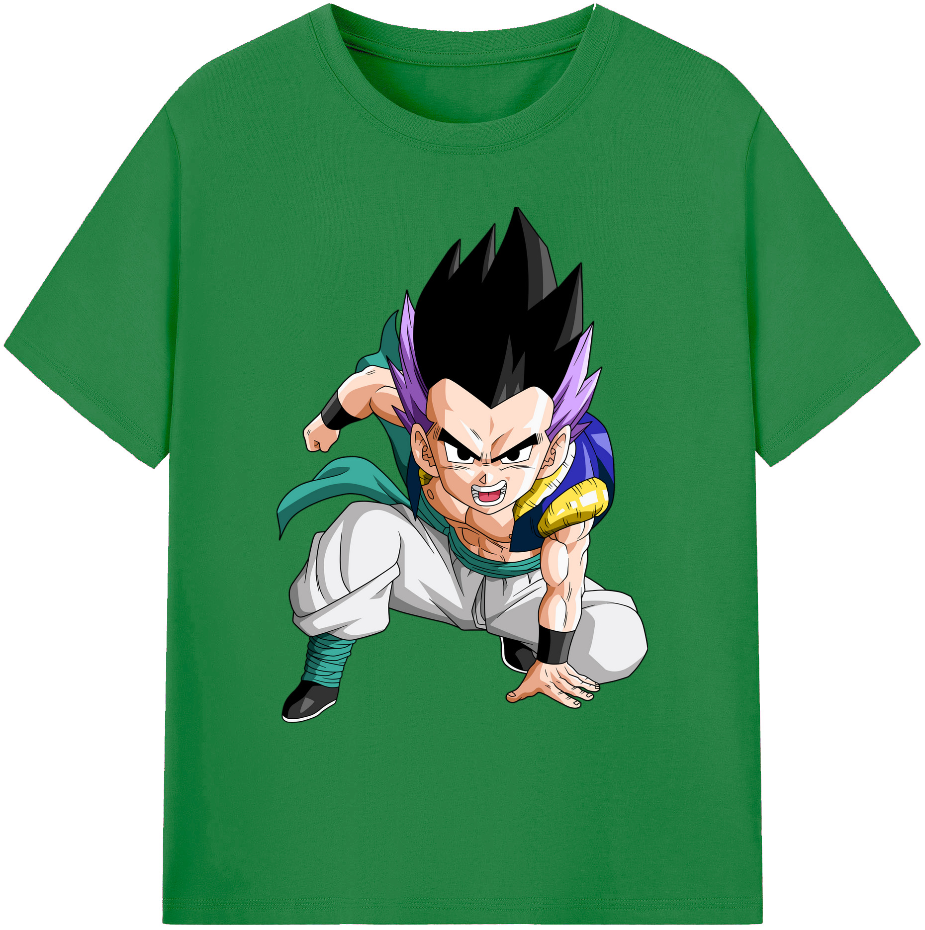 （画像用） ドラゴンボール 孫 悟飯（そんごはん）DRAGON BALL Son Gohan 綿100％ メンズ半袖Tシャツ｜肌触りやわらか＆通気性
