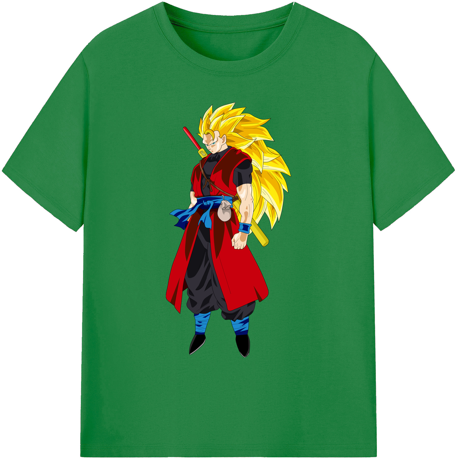 （画像用） ドラゴンボール トランクス（Torankusu）DRAGON BALL Trunks 綿100％ メンズ半袖Tシャツ｜肌触りやわらか＆通気性