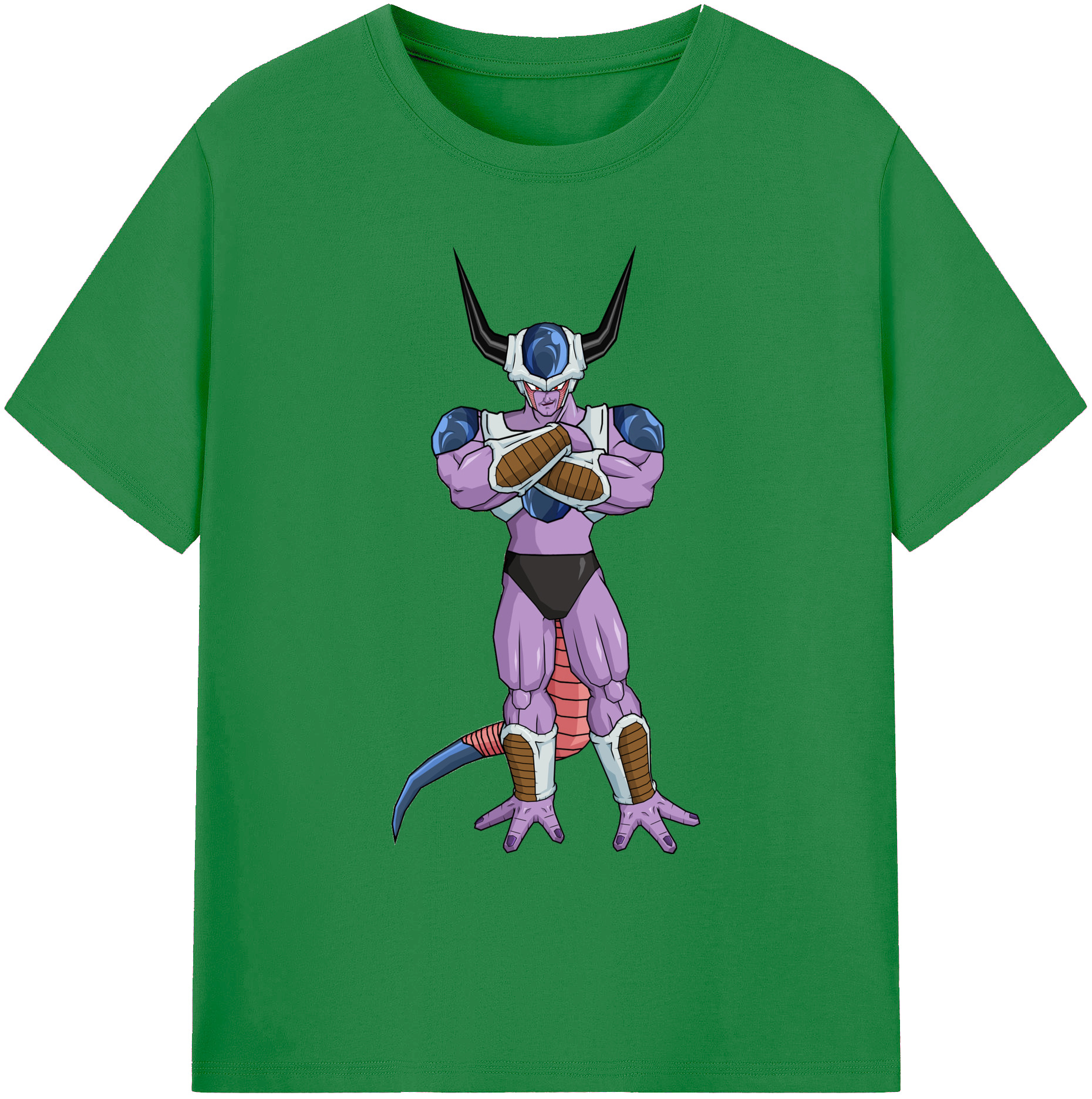 （画像用） ドラゴンボール フリーザ DRAGON BALL Frieza 綿100％ メンズ半袖Tシャツ｜肌触りやわらか＆通気性