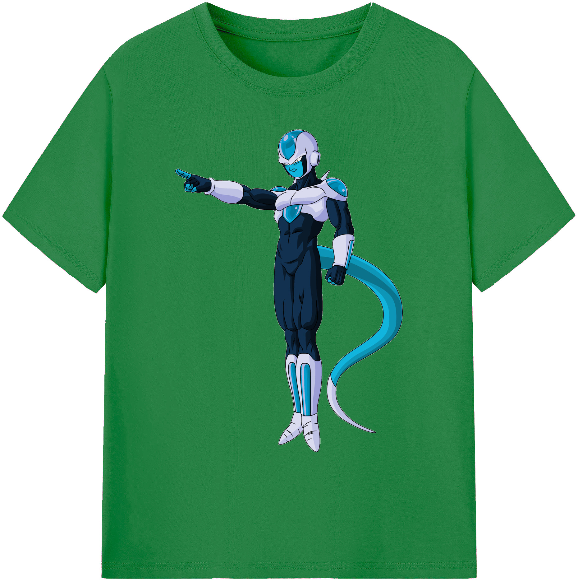 （画像用） ドラゴンボール フリーザ DRAGON BALL Frieza 綿100％ メンズ半袖Tシャツ｜肌触りやわらか＆通気性
