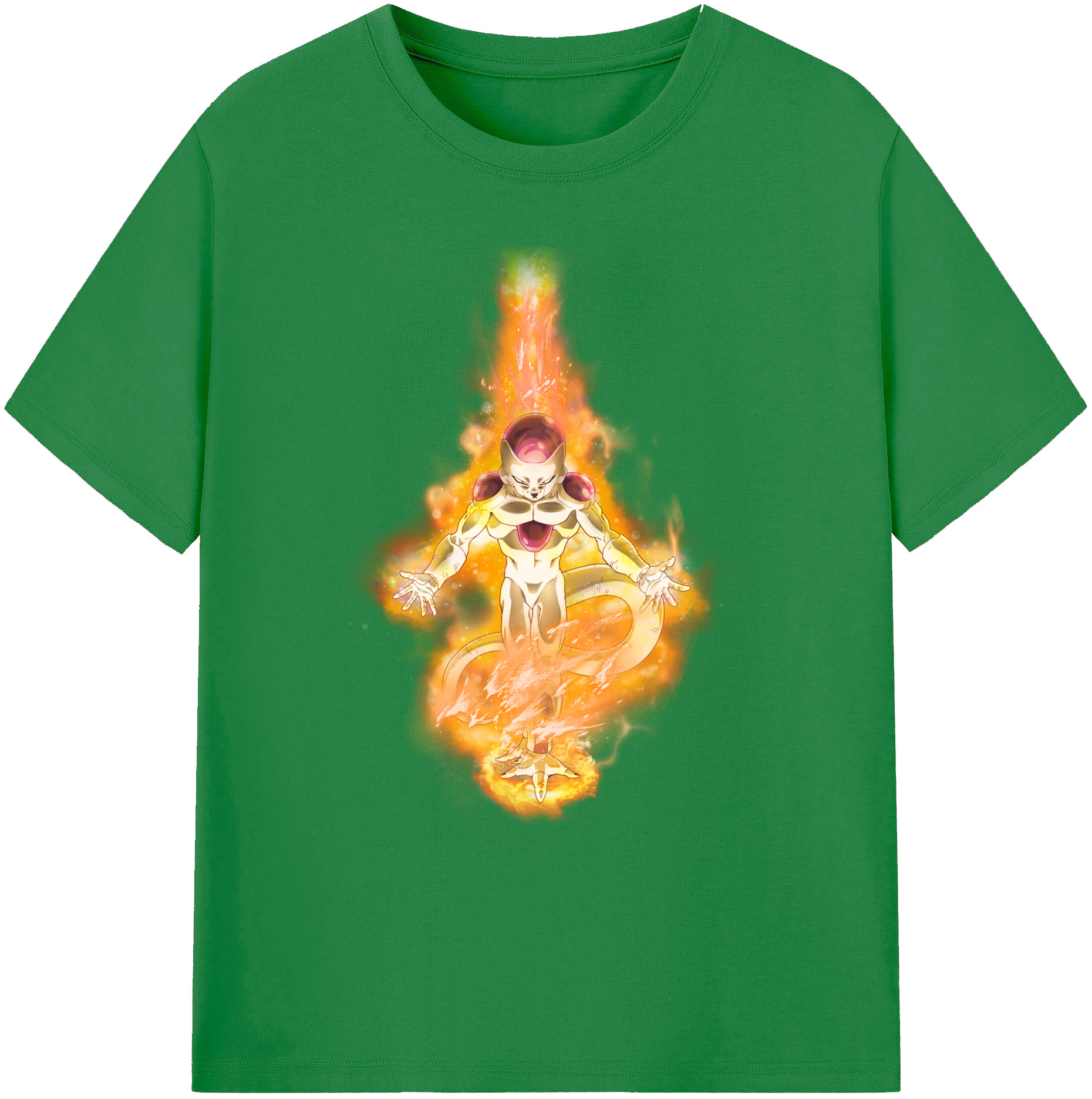（画像用） ドラゴンボール フリーザ DRAGON BALL Frieza 綿100％ メンズ半袖Tシャツ｜肌触りやわらか＆通気性