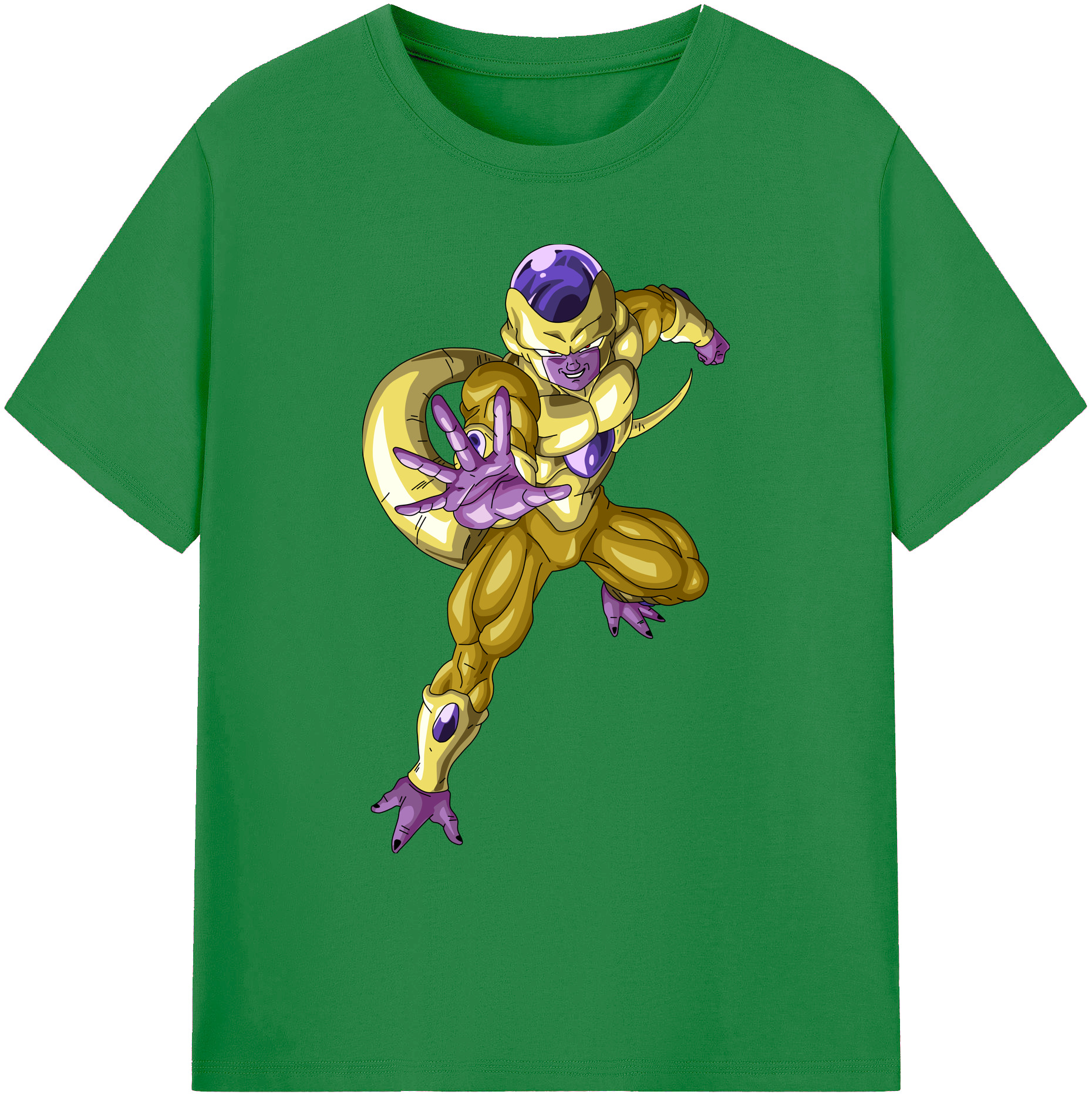 （画像用） ドラゴンボール フリーザ DRAGON BALL Frieza 綿100％ メンズ半袖Tシャツ｜肌触りやわらか＆通気性