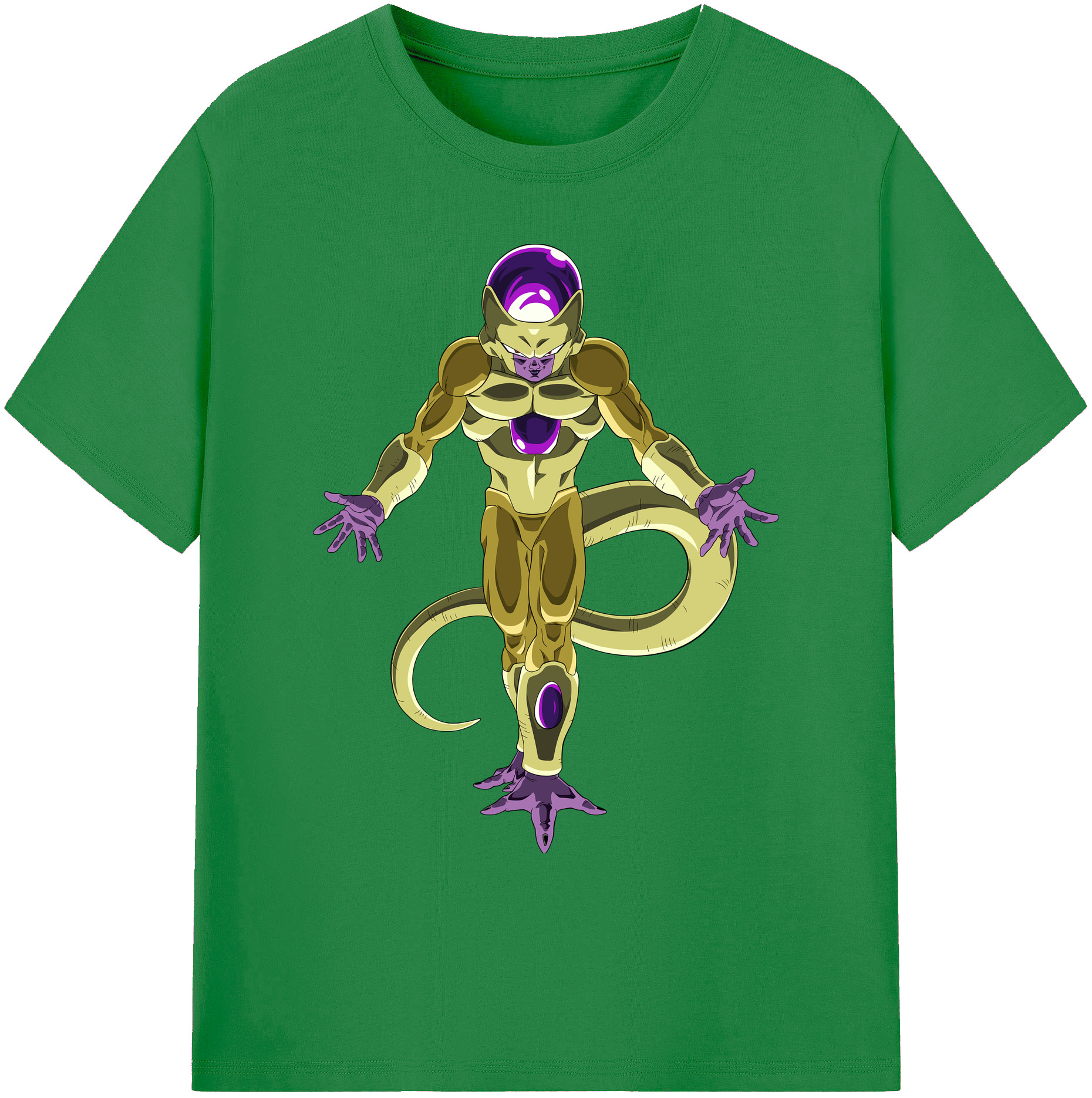 （画像用） ドラゴンボール フリーザ DRAGON BALL Frieza 綿100％ メンズ半袖Tシャツ｜肌触りやわらか＆通気性
