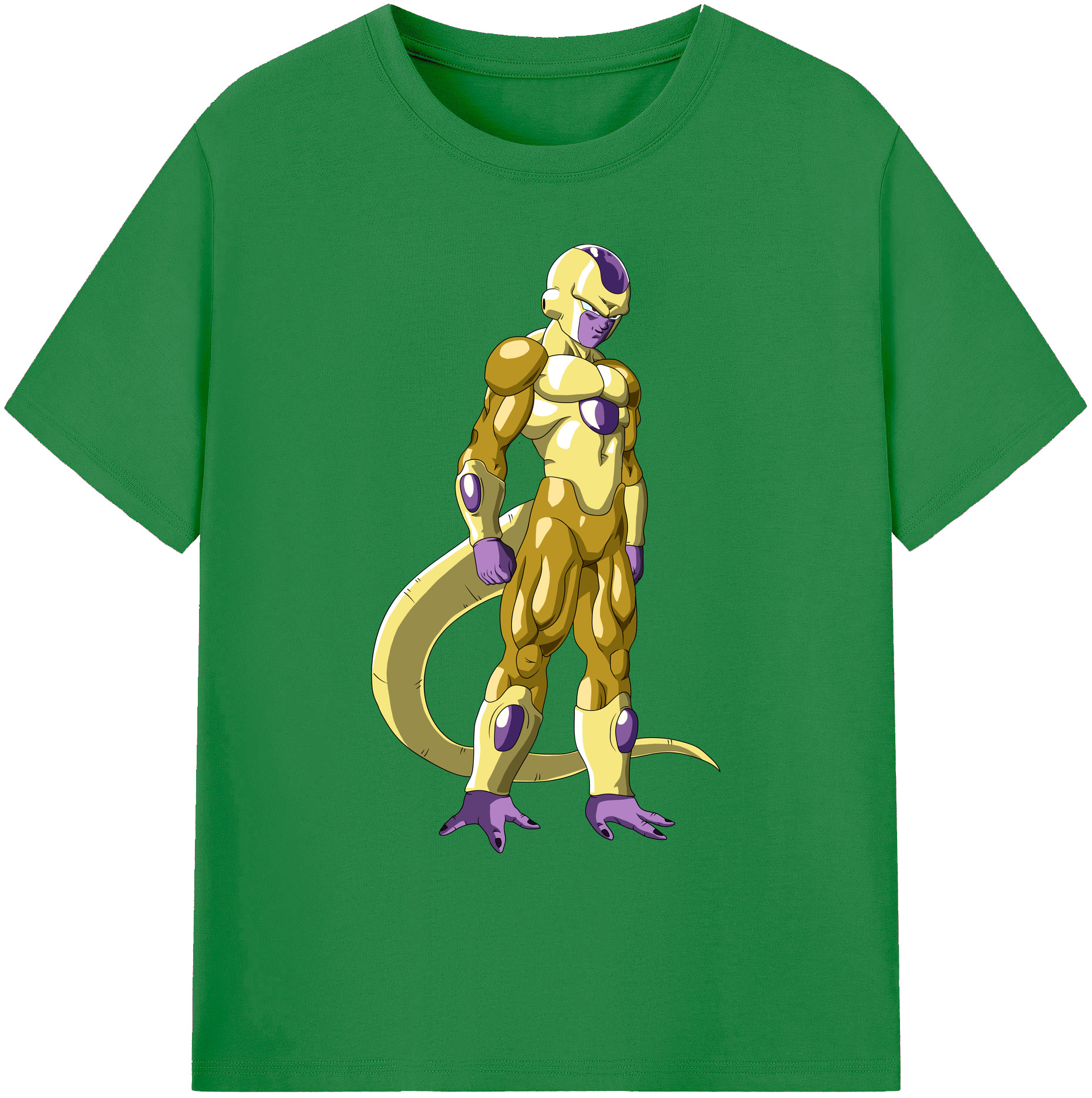 （画像用） ドラゴンボール フリーザ DRAGON BALL Frieza 綿100％ メンズ半袖Tシャツ｜肌触りやわらか＆通気性