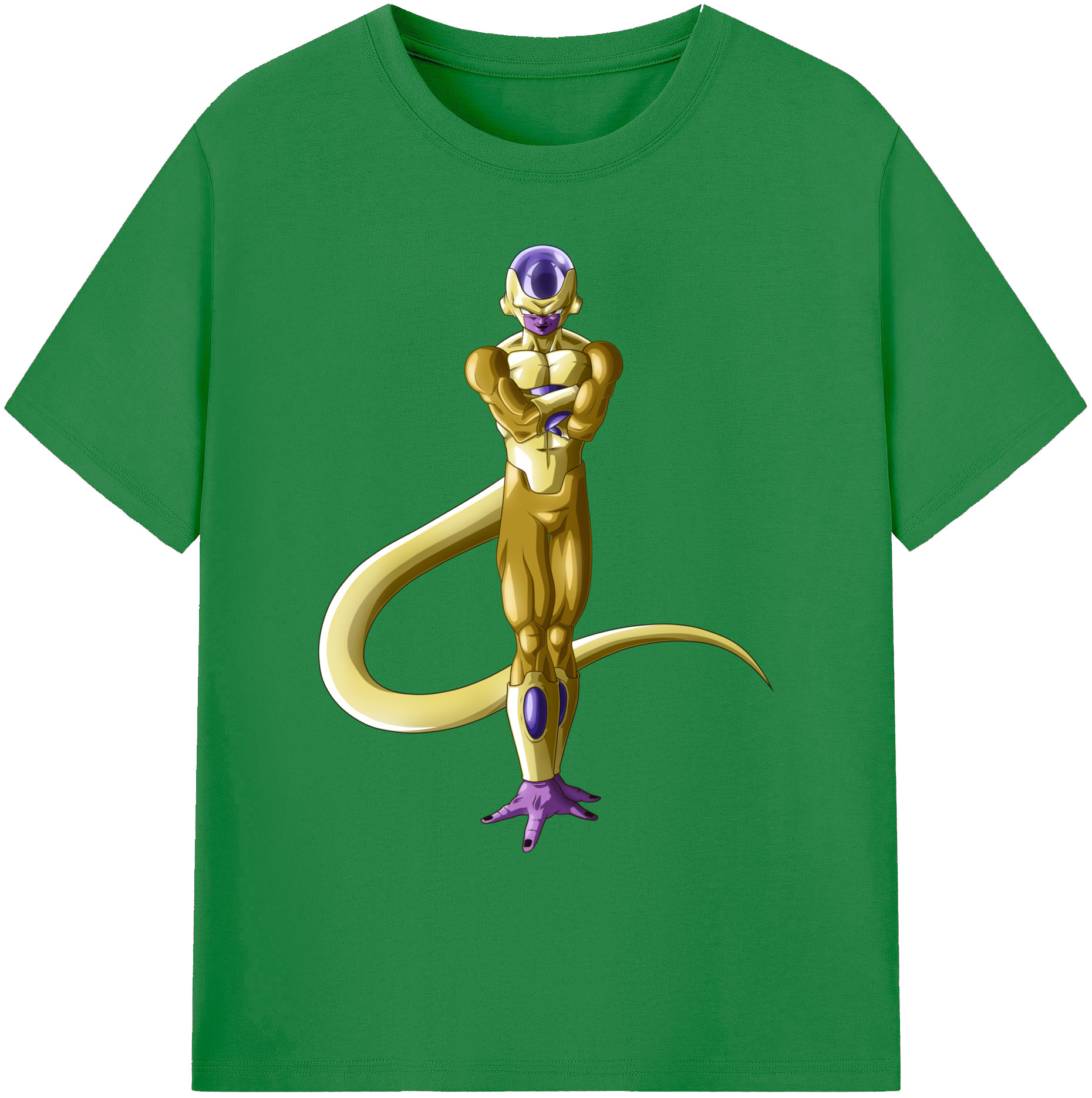 （画像用） ドラゴンボール フリーザ DRAGON BALL Frieza 綿100％ メンズ半袖Tシャツ｜肌触りやわらか＆通気性