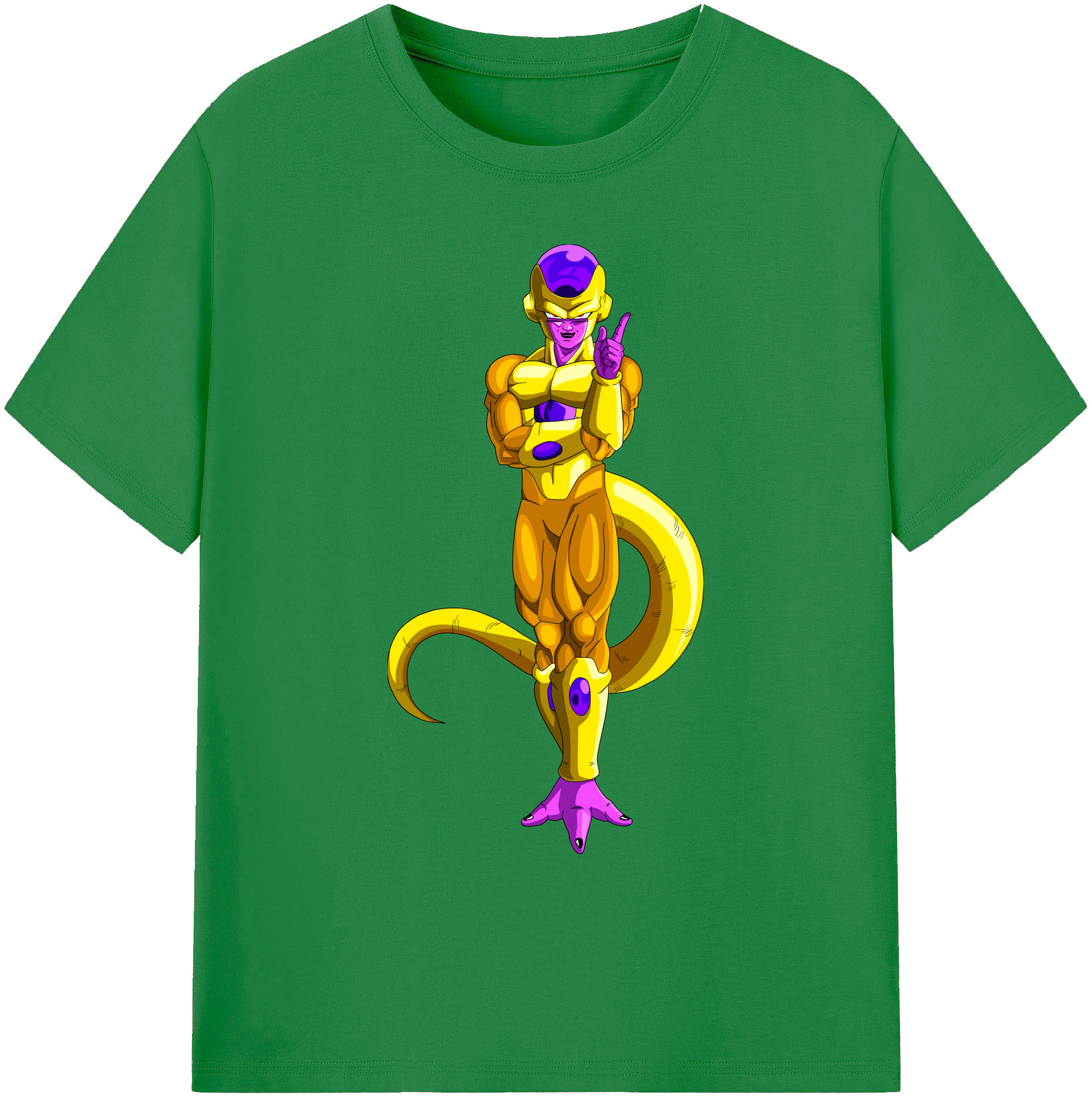 （画像用） ドラゴンボール フリーザ DRAGON BALL Frieza 綿100％ メンズ半袖Tシャツ｜肌触りやわらか＆通気性