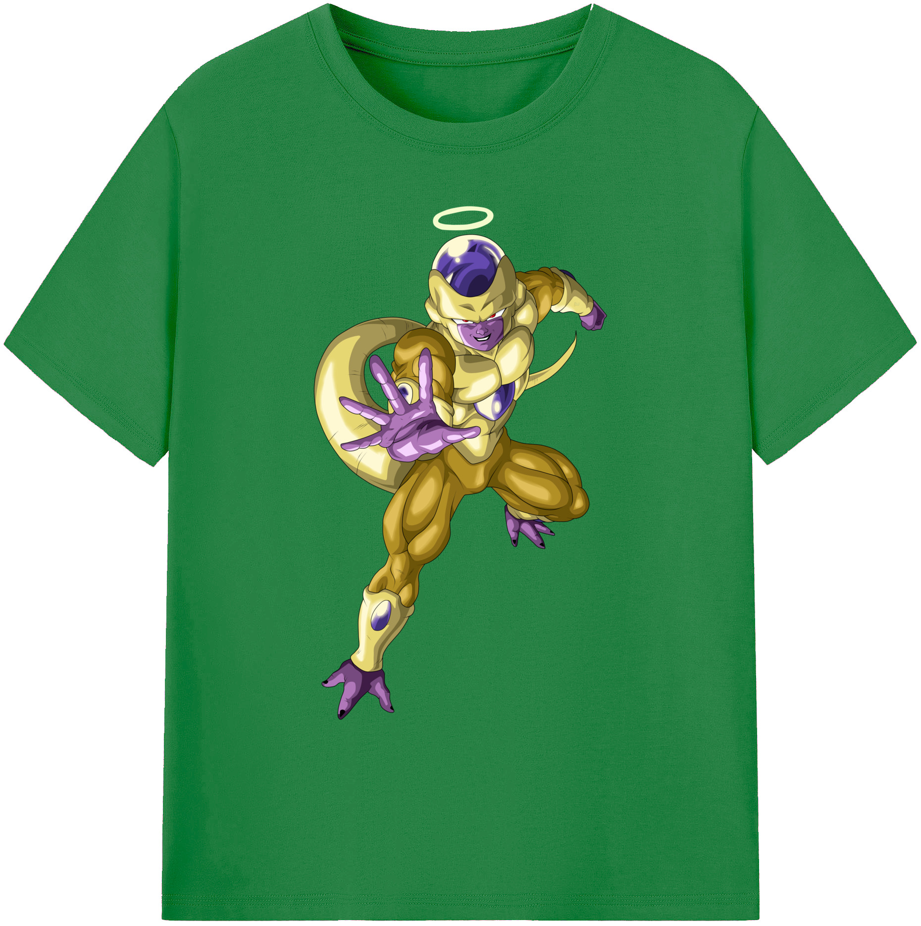 （画像用） ドラゴンボール フリーザ DRAGON BALL Frieza 綿100％ メンズ半袖Tシャツ｜肌触りやわらか＆通気性
