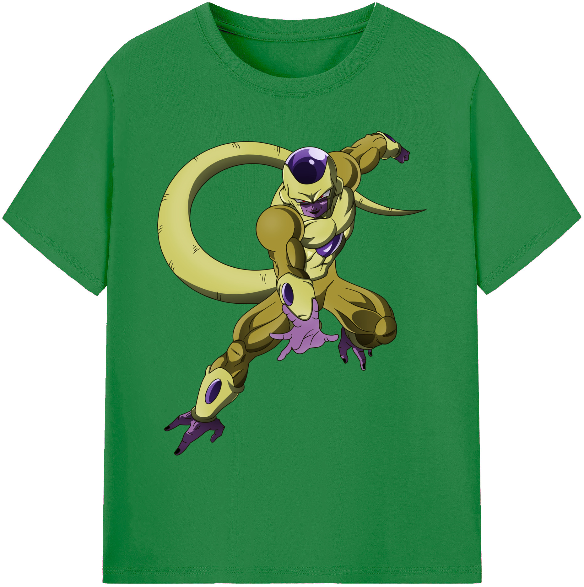 （画像用） ドラゴンボール フリーザ DRAGON BALL Frieza 綿100％ メンズ半袖Tシャツ｜肌触りやわらか＆通気性