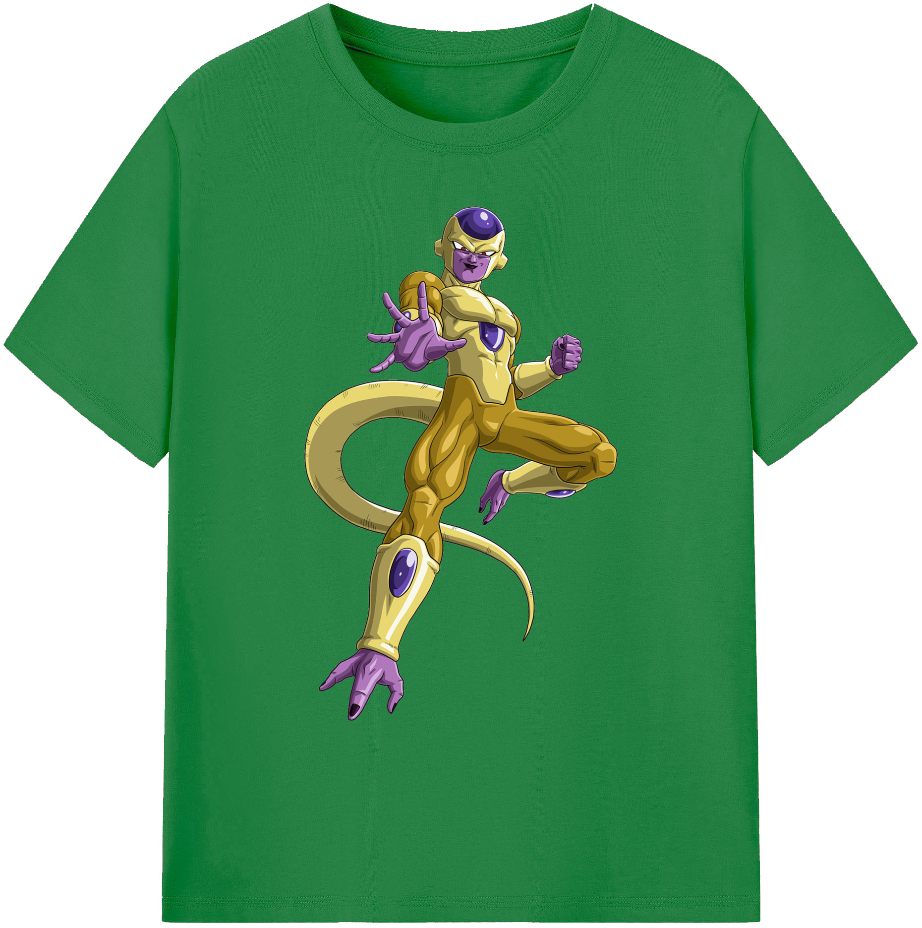 （画像用） ドラゴンボール フリーザ DRAGON BALL Frieza 綿100％ メンズ半袖Tシャツ｜肌触りやわらか＆通気性