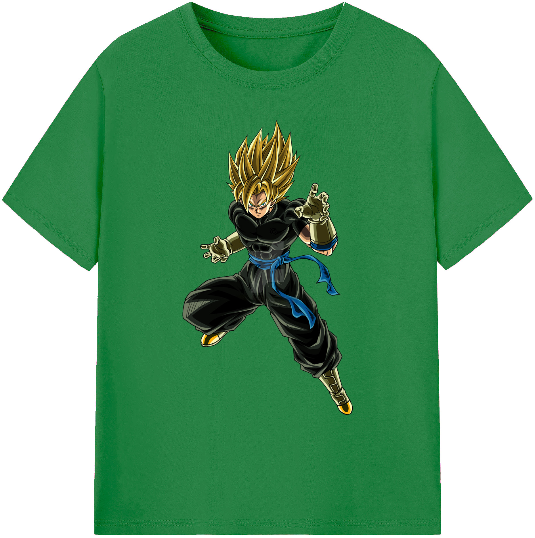 （画像用） ドラゴンボール ベジット DRAGON BALL Vegetto 綿100％ メンズ半袖Tシャツ｜肌触りやわらか＆通気性