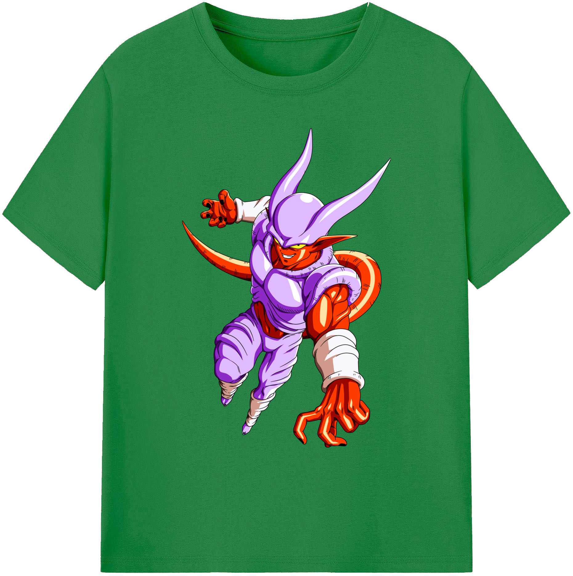 （画像用） ドラゴンボール ジャネンバ DRAGON BALL Janemba 綿100％ メンズ半袖Tシャツ｜肌触りやわらか＆通気性