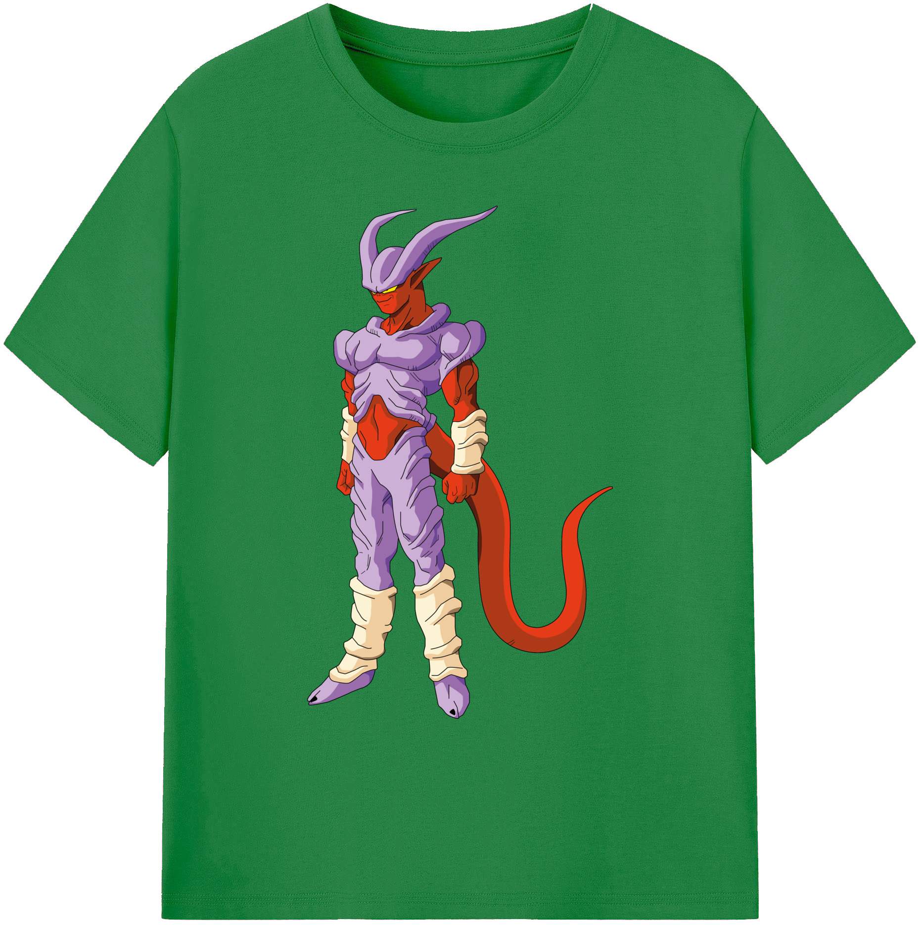 （画像用） ドラゴンボール ジャネンバ DRAGON BALL Janemba 綿100％ メンズ半袖Tシャツ｜肌触りやわらか＆通気性