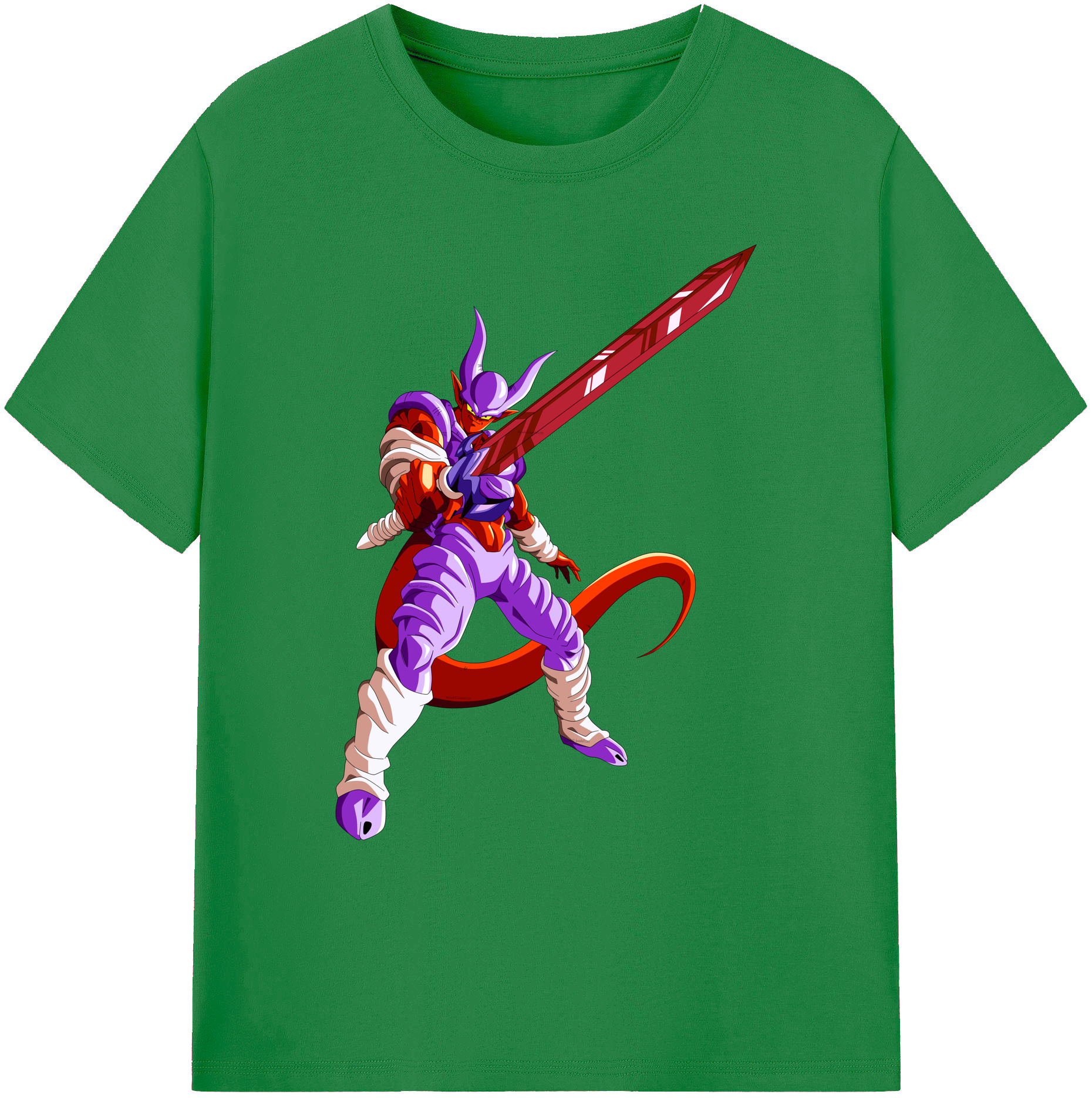 （画像用） ドラゴンボール ジャネンバ DRAGON BALL Janemba 綿100％ メンズ半袖Tシャツ｜肌触りやわらか＆通気性