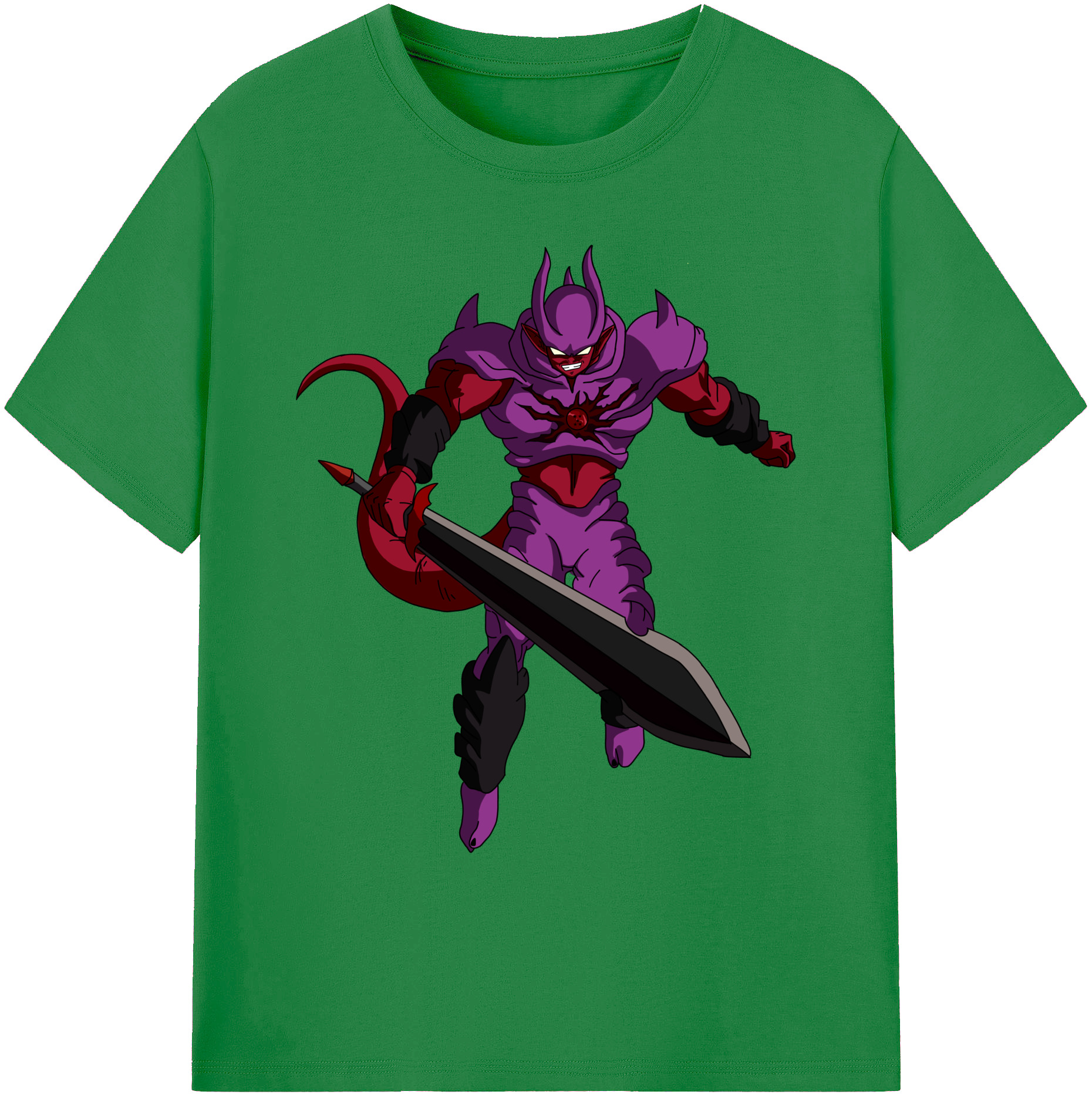 （画像用） ドラゴンボール ジャネンバ DRAGON BALL Janemba 綿100％ メンズ半袖Tシャツ｜肌触りやわらか＆通気性