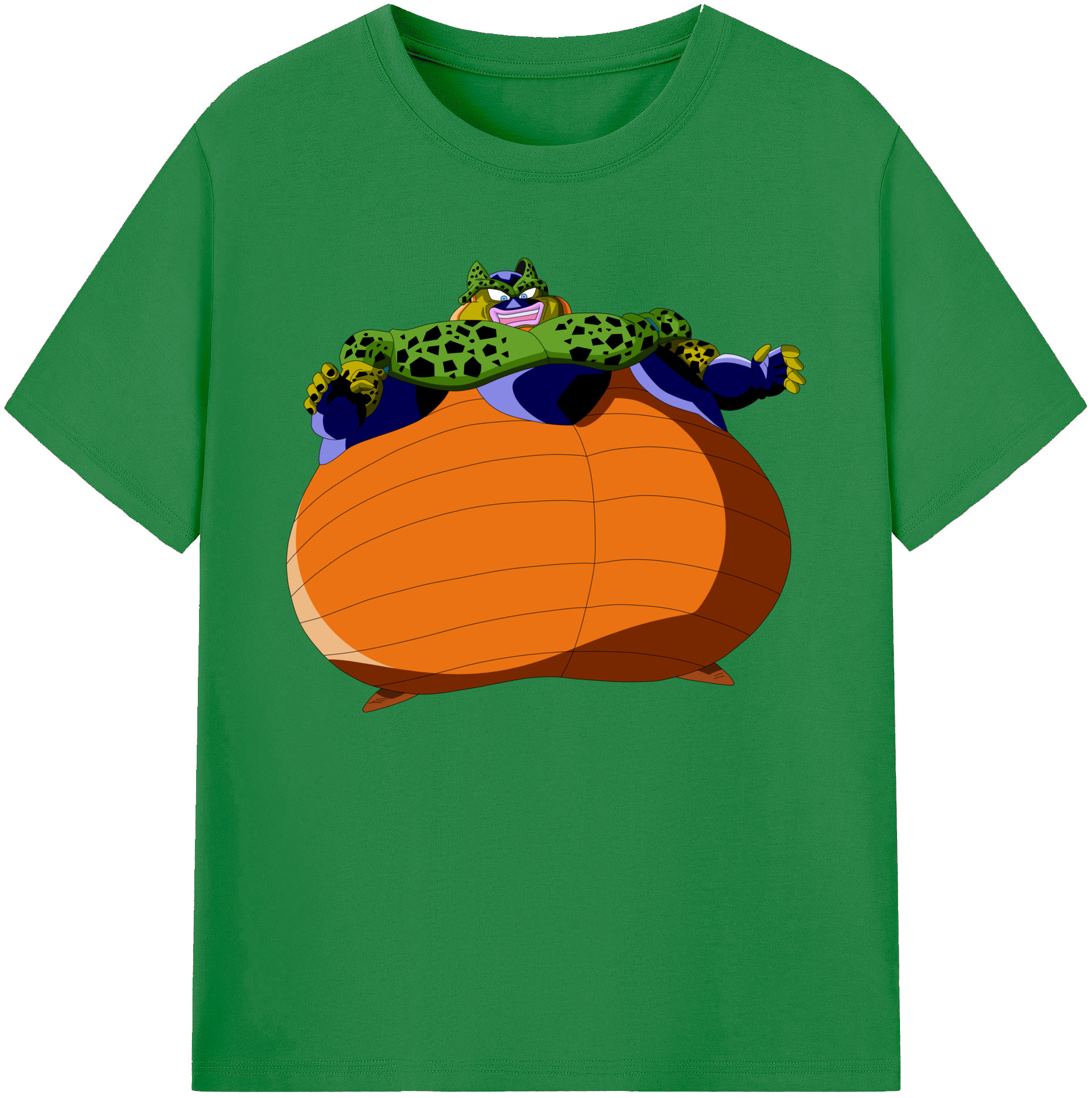 （画像用） ドラゴンボール セル DRAGON BALL Cell 綿100％ メンズ半袖Tシャツ｜肌触りやわらか＆通気性