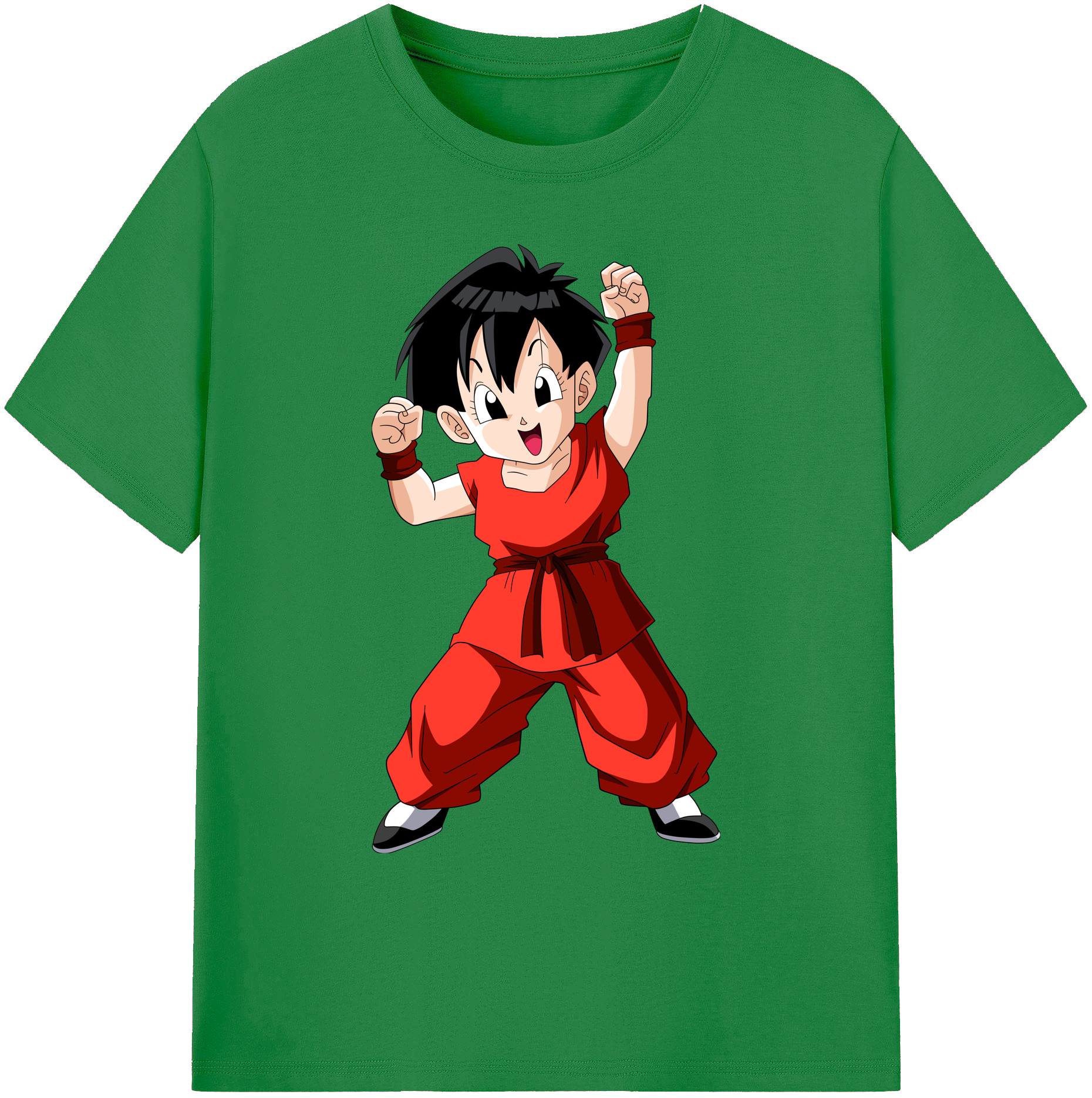 （画像用） ドラゴンボール パン DRAGON BALL Pan 綿100％ メンズ半袖Tシャツ｜肌触りやわらか＆通気性