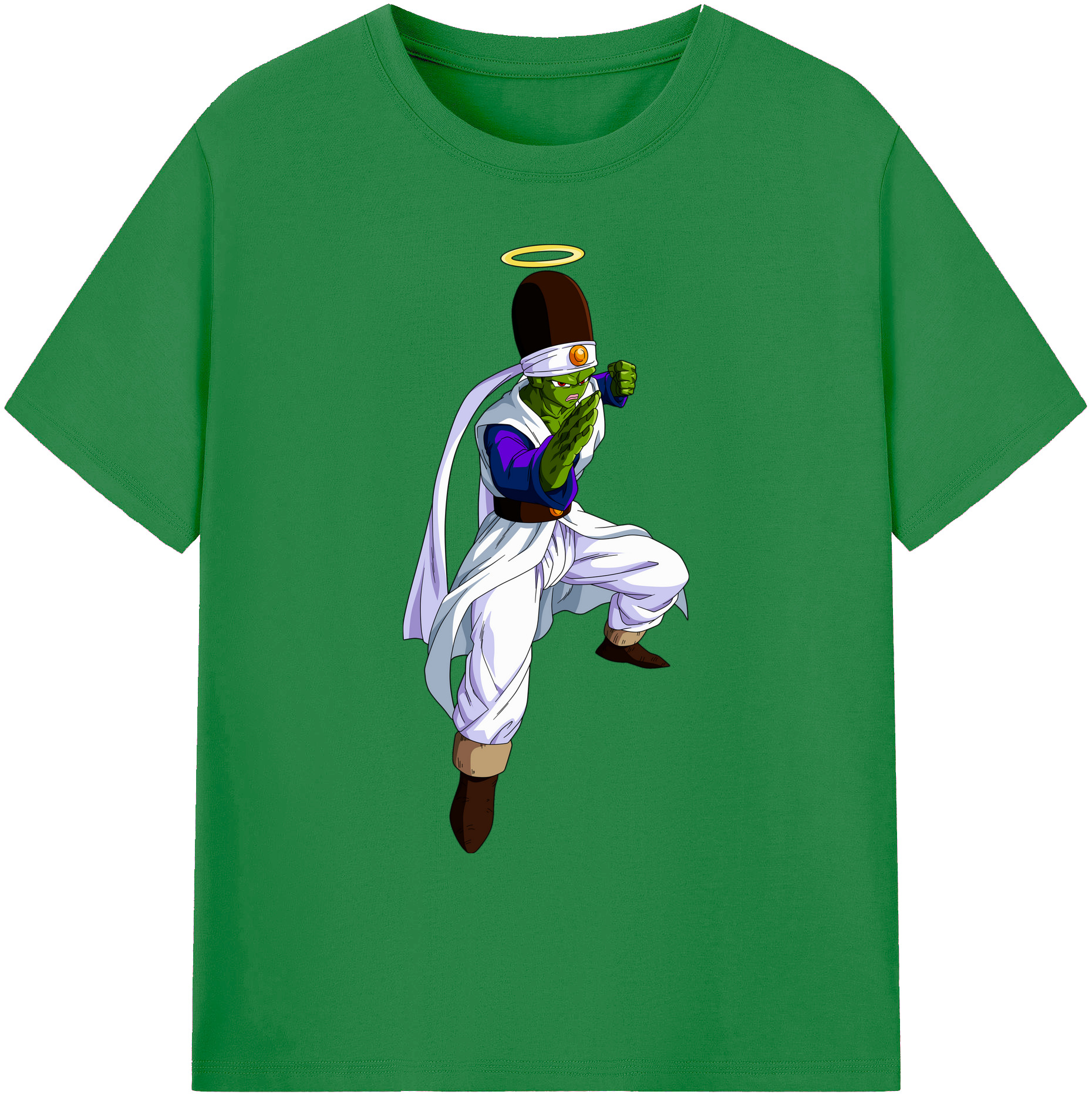 （画像用） ドラゴンボール パイクーハン DRAGON BALL Pikkon 綿100％ メンズ半袖Tシャツ｜肌触りやわらか＆通気性