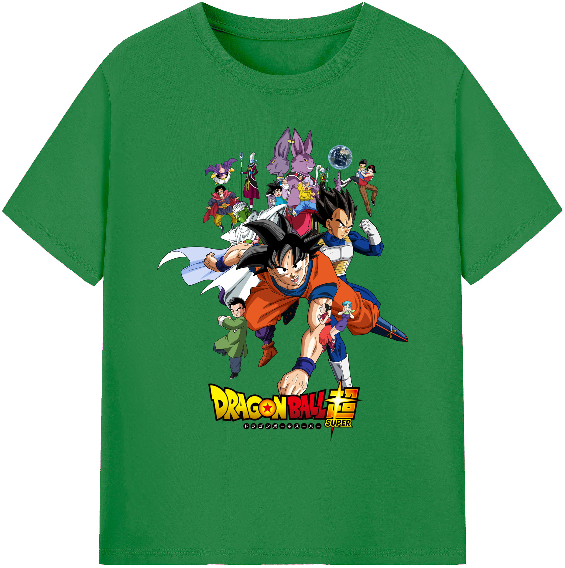 （画像用） ドラゴンボール DRAGON BALL 綿100％ メンズ半袖Tシャツ｜肌触りやわらか＆通気性