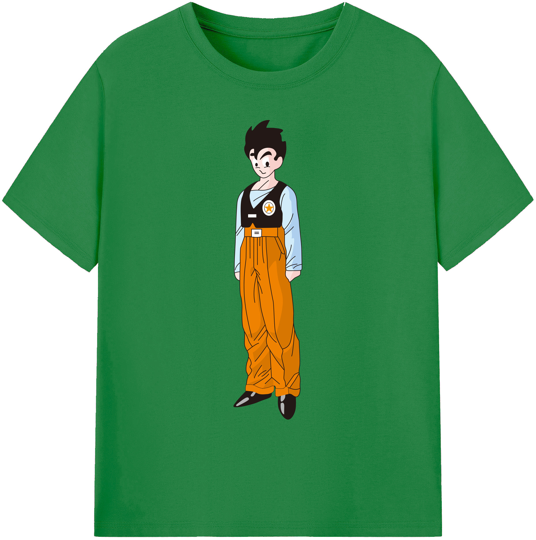 （画像用） ドラゴンボール DRAGON BALL 綿100％ メンズ半袖Tシャツ｜肌触りやわらか＆通気性