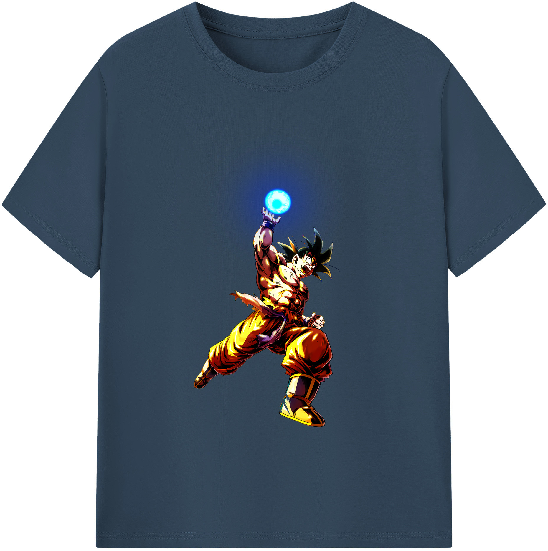 （画像用） ドラゴンボール 孫悟空（そん ごくう）Son Goku カカロット DRAGON BALL Kakarotto 綿100％ メンズ半袖Tシャツ｜肌触りやわらか＆通気性
