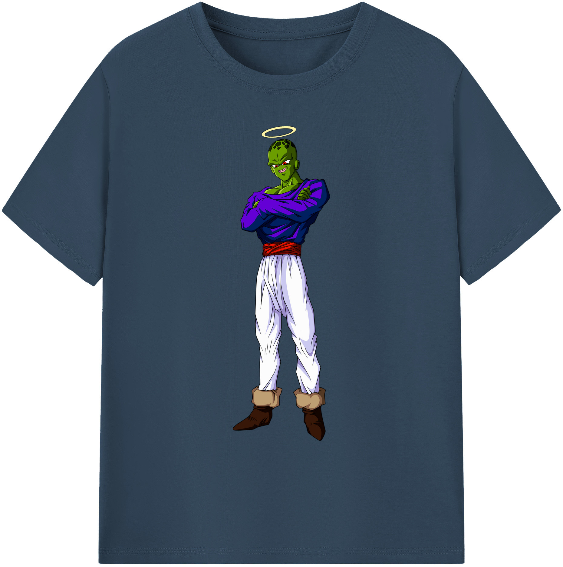 （画像用） ドラゴンボール パイクーハン DRAGON BALL Pikkon 綿100％ メンズ半袖Tシャツ｜肌触りやわらか＆通気性