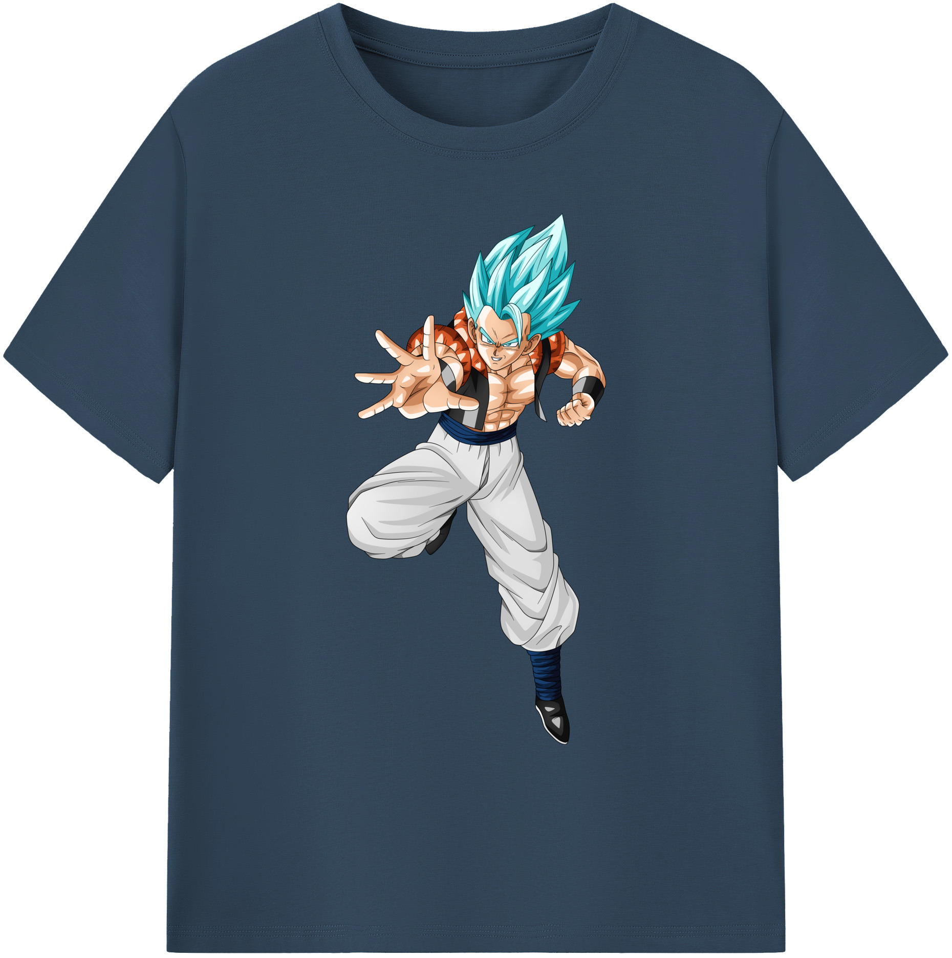 （画像用） ドラゴンボール ベジータ四世（Bejīta Yonsei）DRAGON BALL Vegeta IV 綿100％ メンズ半袖Tシャツ｜肌触りやわらか＆通気性