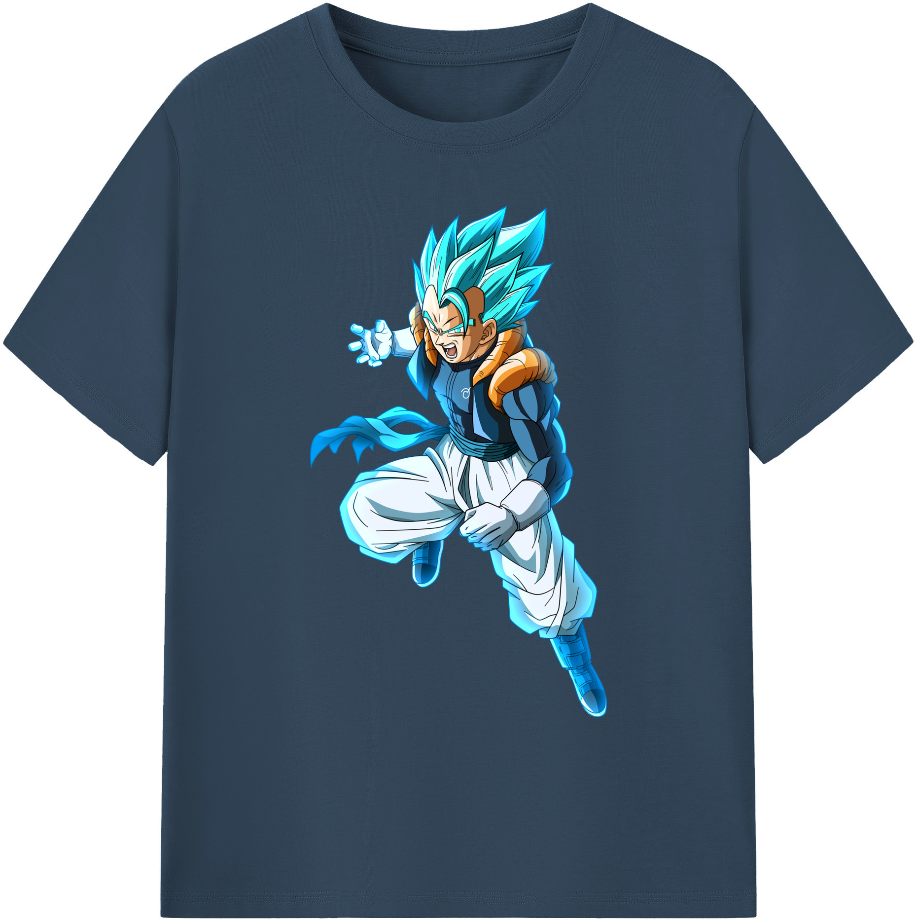 （画像用） ドラゴンボール ベジータ四世（Bejīta Yonsei）DRAGON BALL Vegeta IV 綿100％ メンズ半袖Tシャツ｜肌触りやわらか＆通気性
