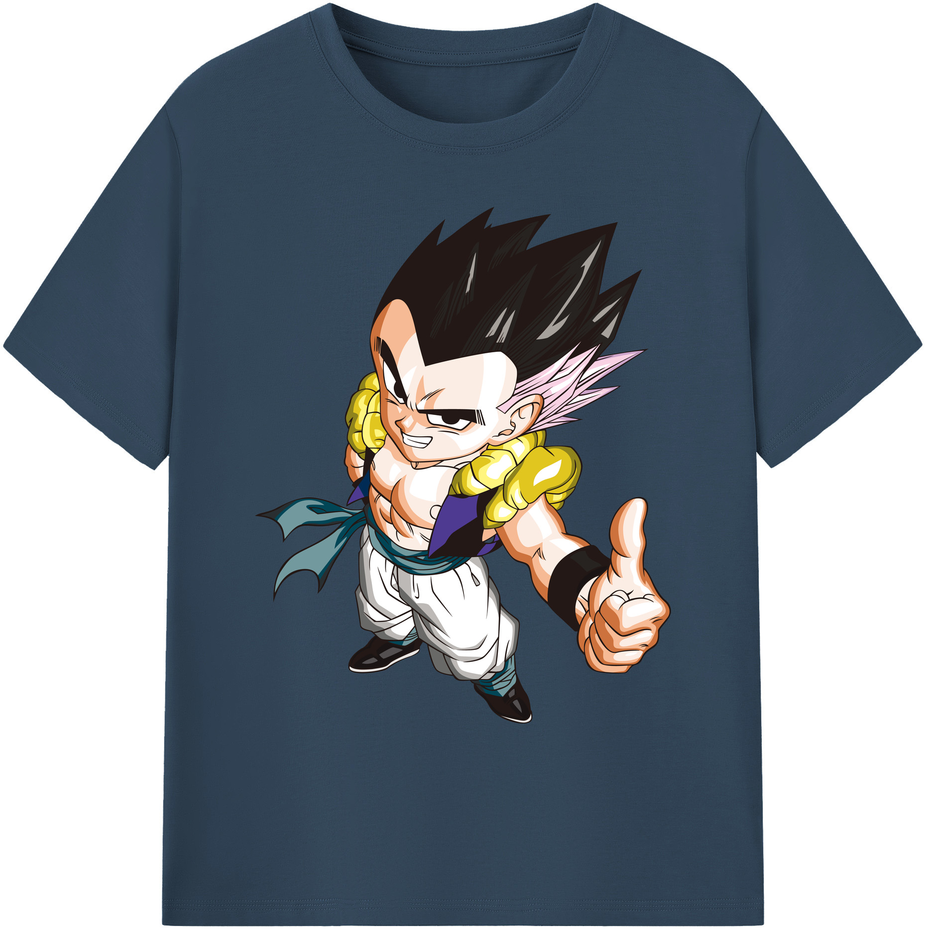 （画像用） ドラゴンボール ベジータ四世（Bejīta Yonsei）DRAGON BALL Vegeta IV 綿100％ メンズ半袖Tシャツ｜肌触りやわらか＆通気性