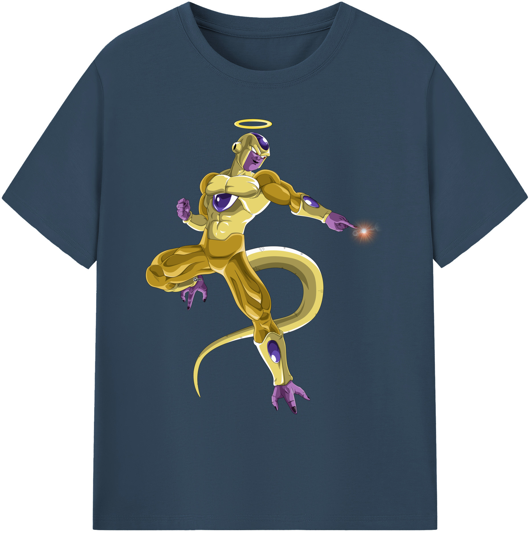 （画像用） ドラゴンボール フリーザ DRAGON BALL Frieza 綿100％ メンズ半袖Tシャツ｜肌触りやわらか＆通気性